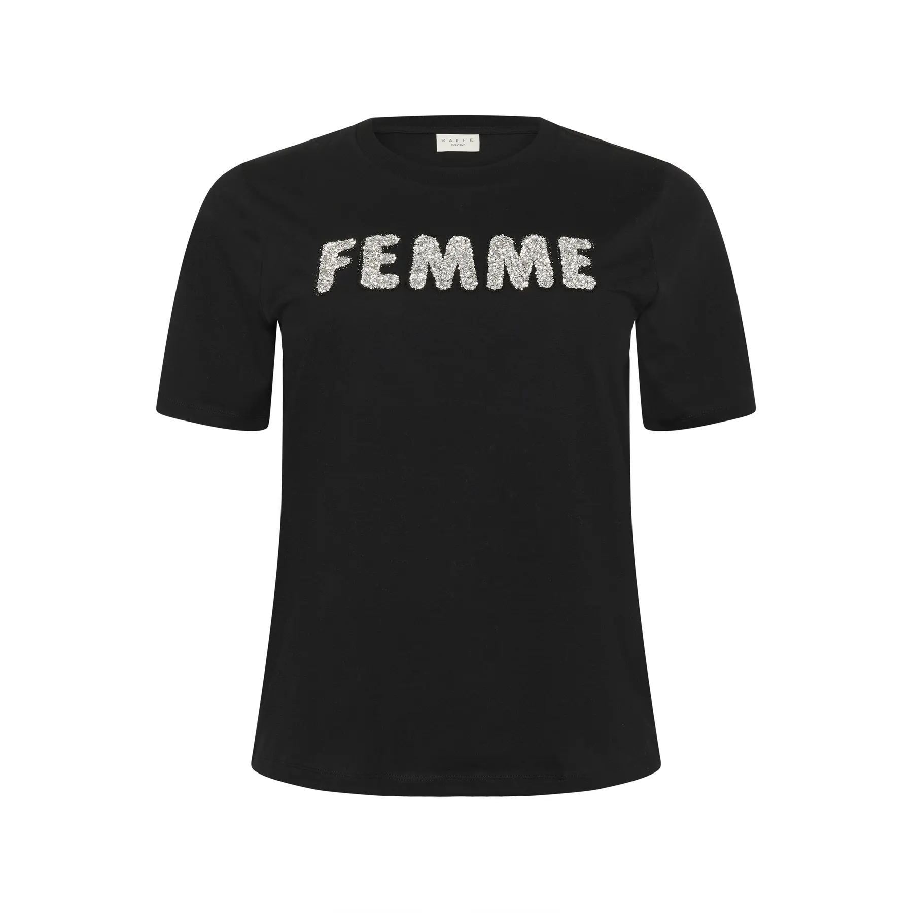 Women's T-shirt KAFFE Curve KCAriana