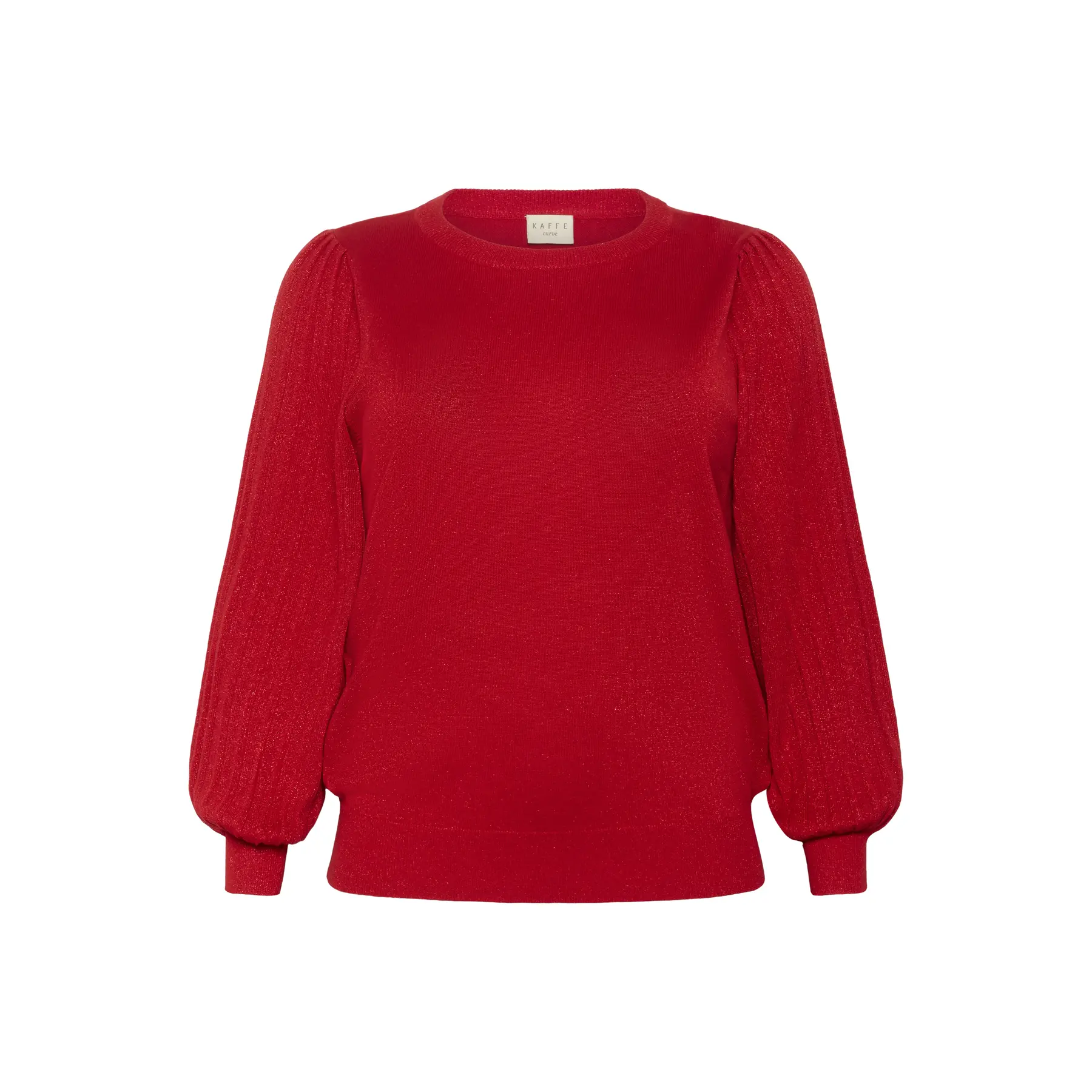 Woman sweater KAFFE Curve Regitta Pleat