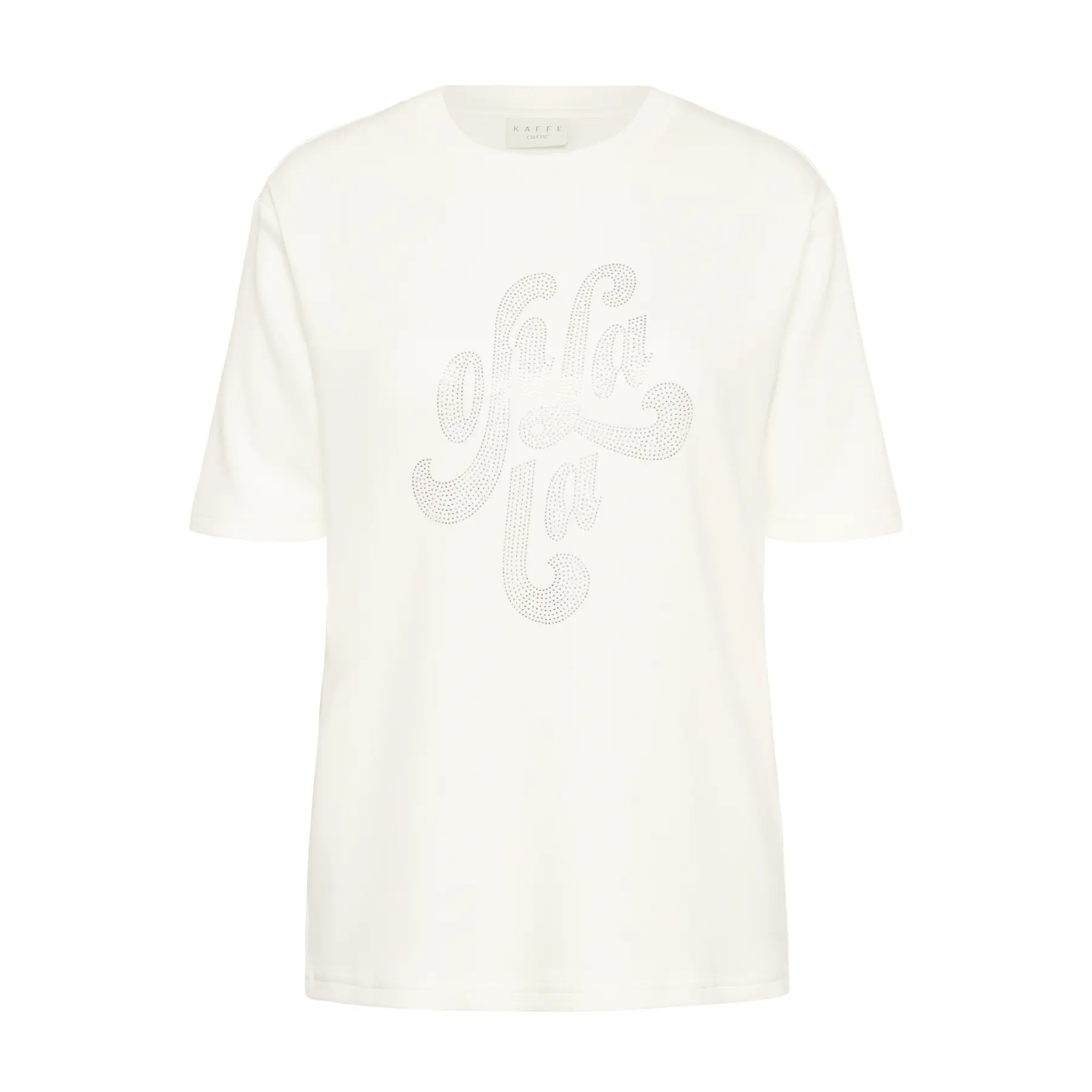 T-Shirt KAFFE Curve Rosa