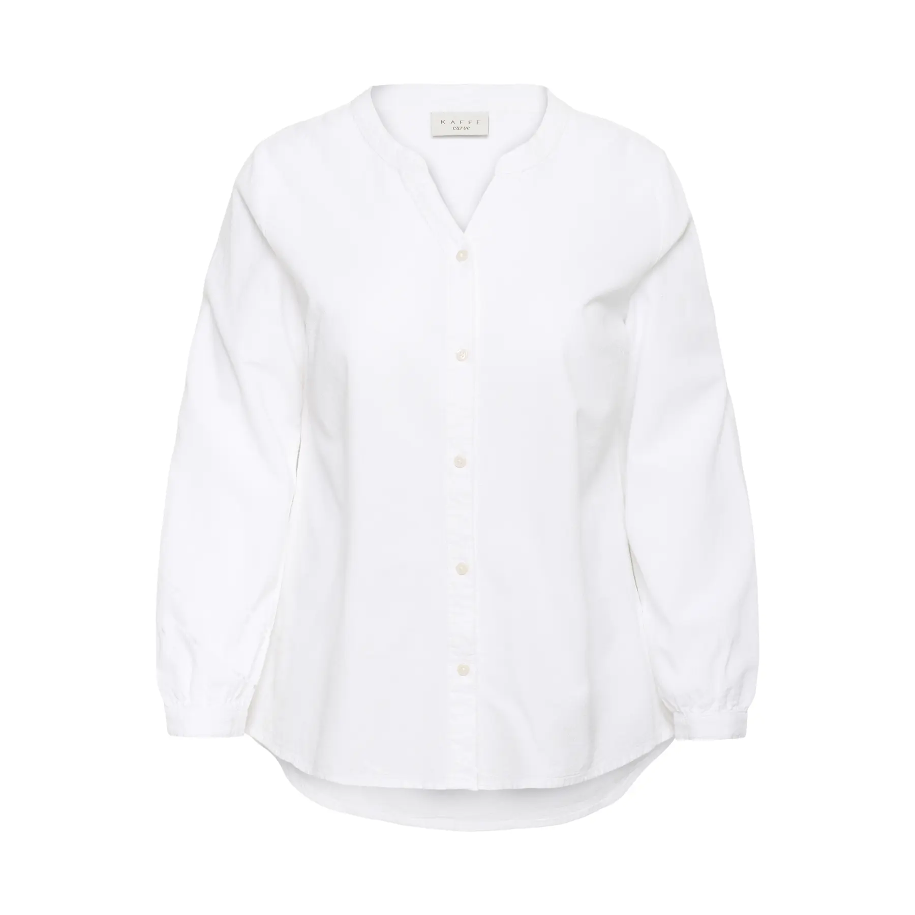 Langarmshirt Damen KAFFE Curve Nana