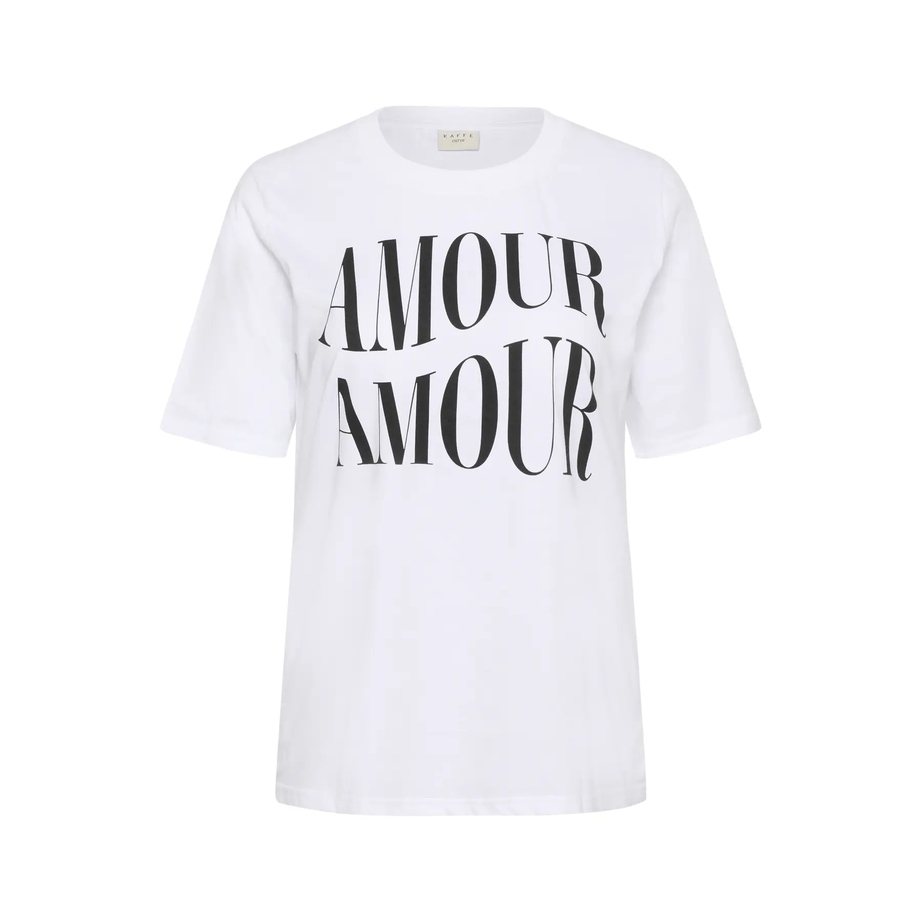 Women's T-shirt KAFFE Curve Chari