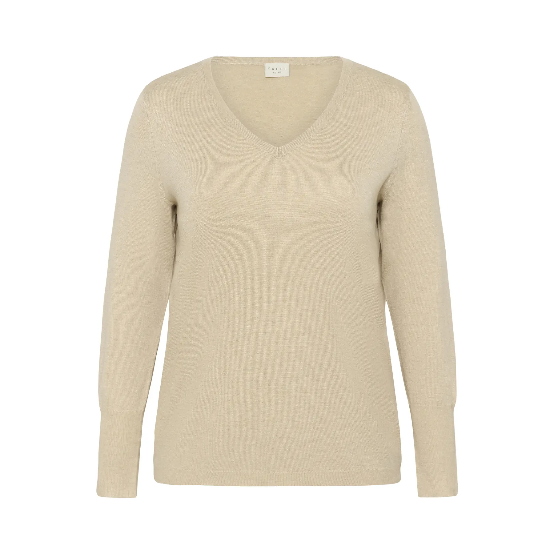 Image of Langarmpullover Damen KAFFE Curve Lizzy NO