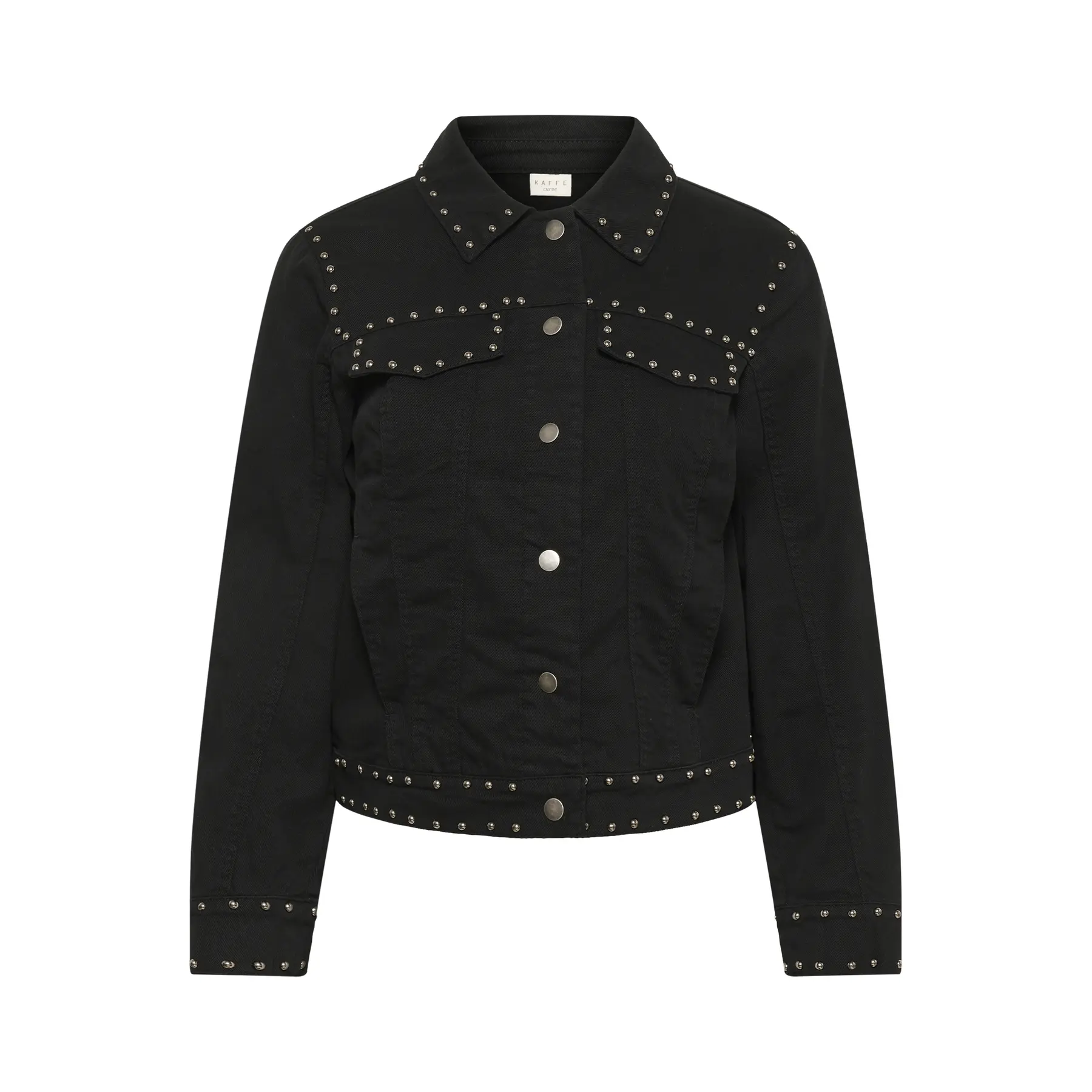 Image of Damen Twilljacke KAFFE Curve KCBrenn