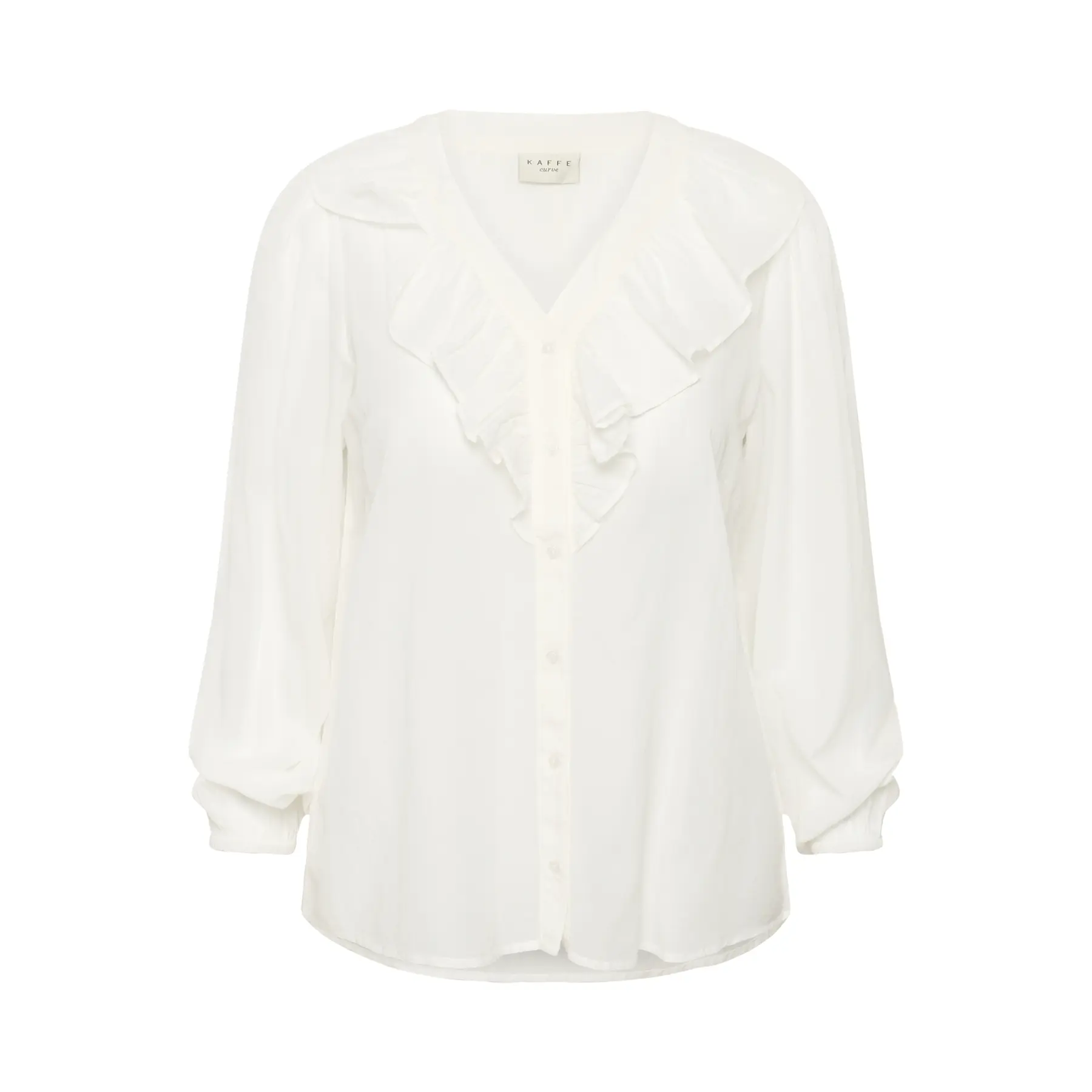 Image of Damenbluse KAFFE Curve Lana Frill