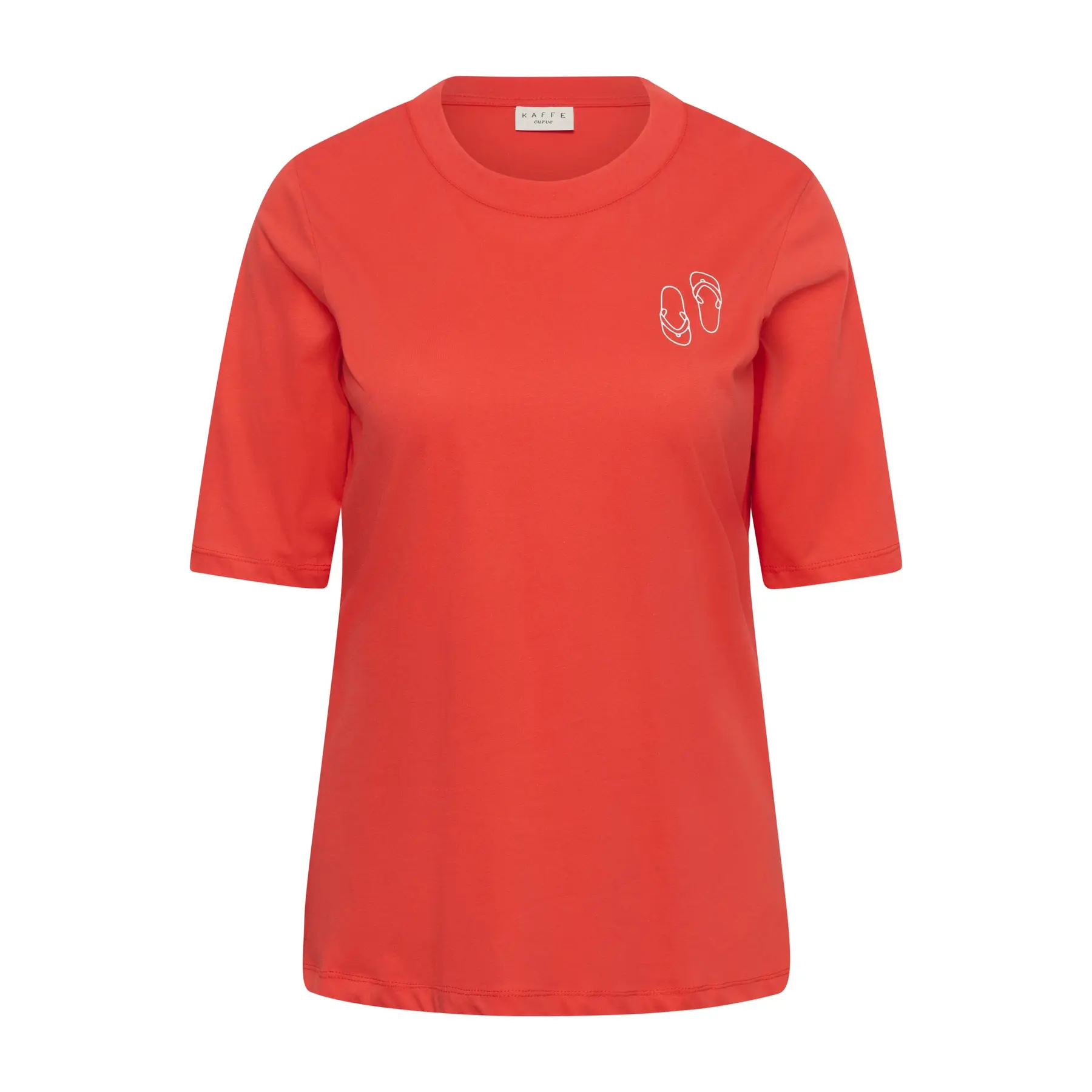 Image of T-Shirt KAFFE Curve KCAlana