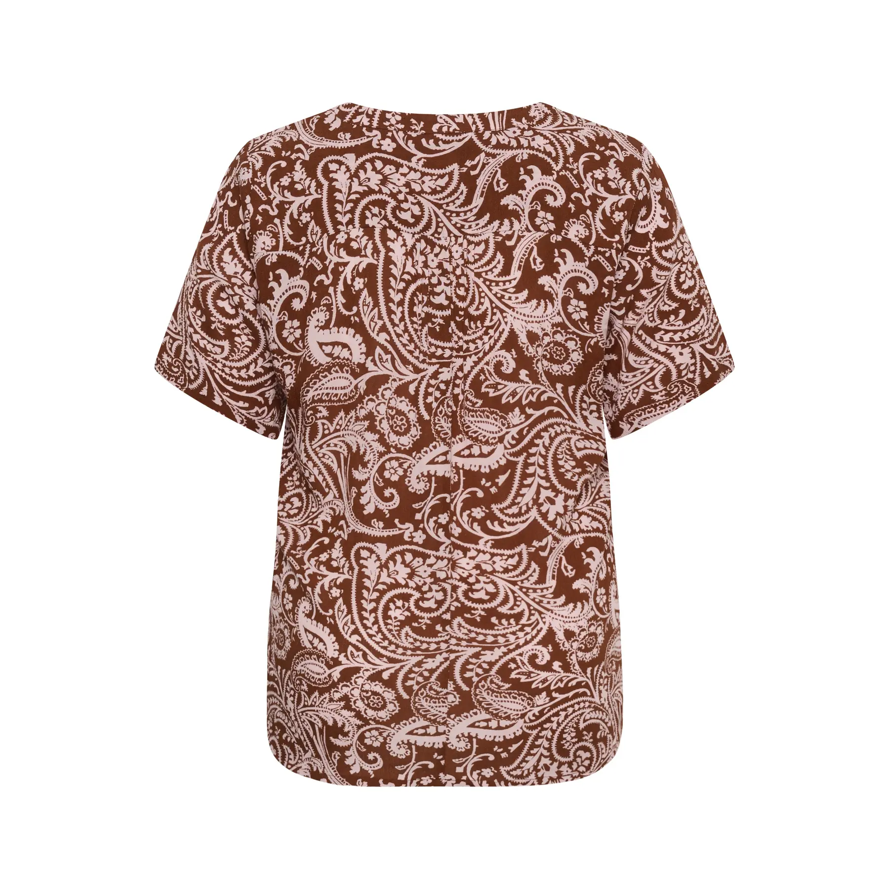 Kaffe Curve Women's Marron Blouse Ami