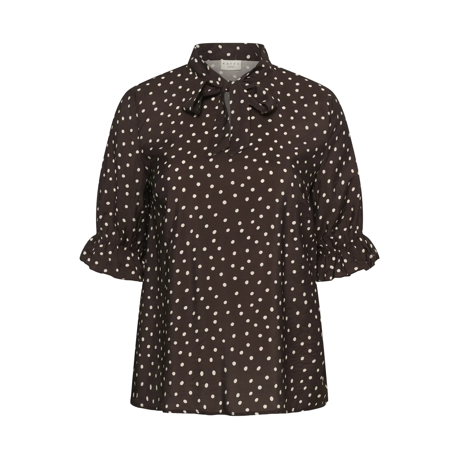 Kaffe Curve Women's Marron Blouse Ditte