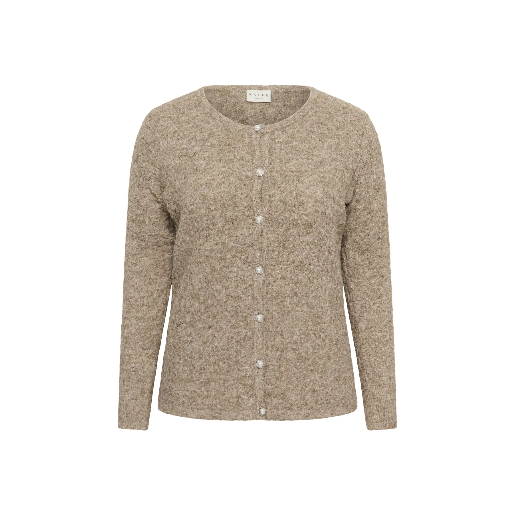 Damesvest KAFFE Curve Malina