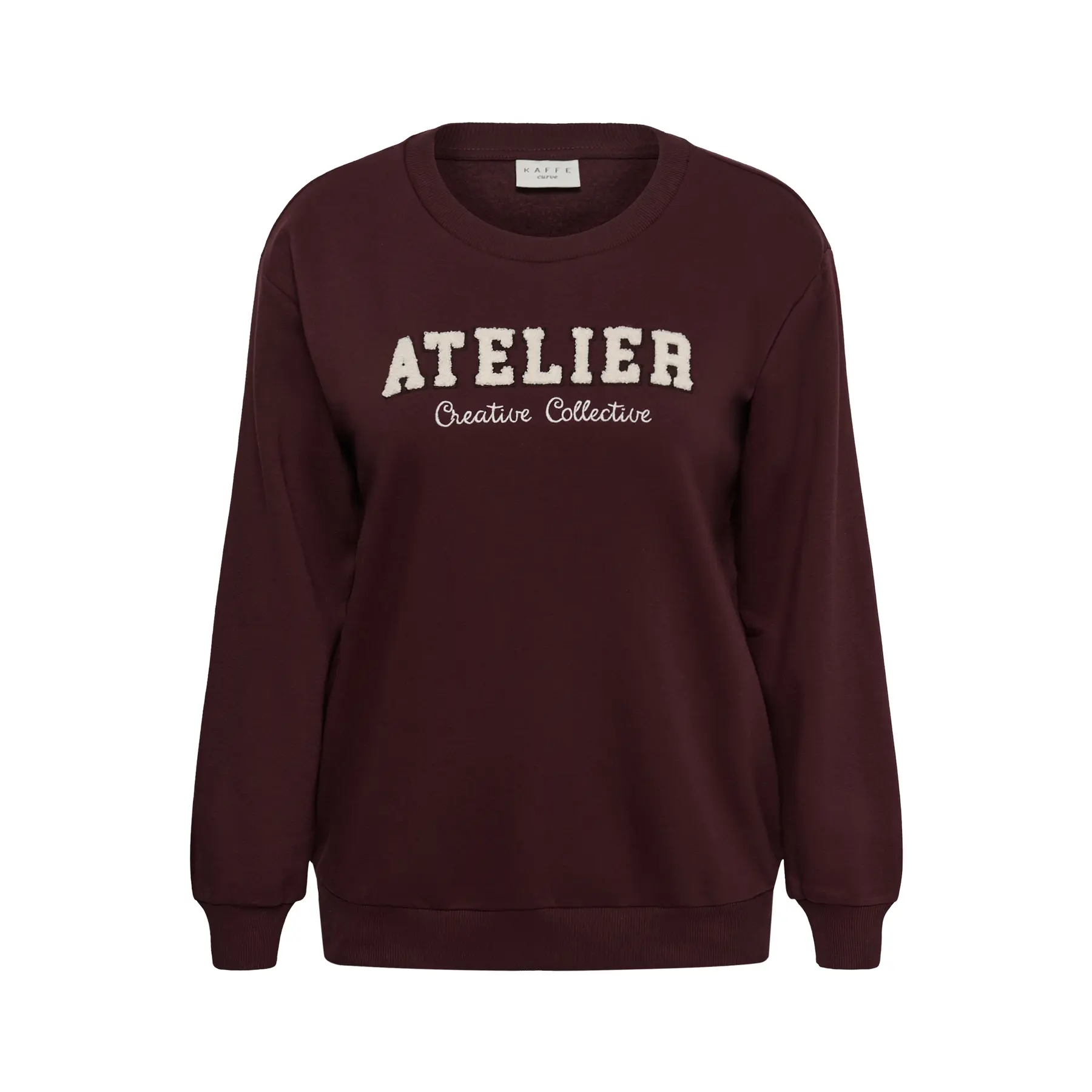 Sweatshirt Damen KAFFE Curve Michelle