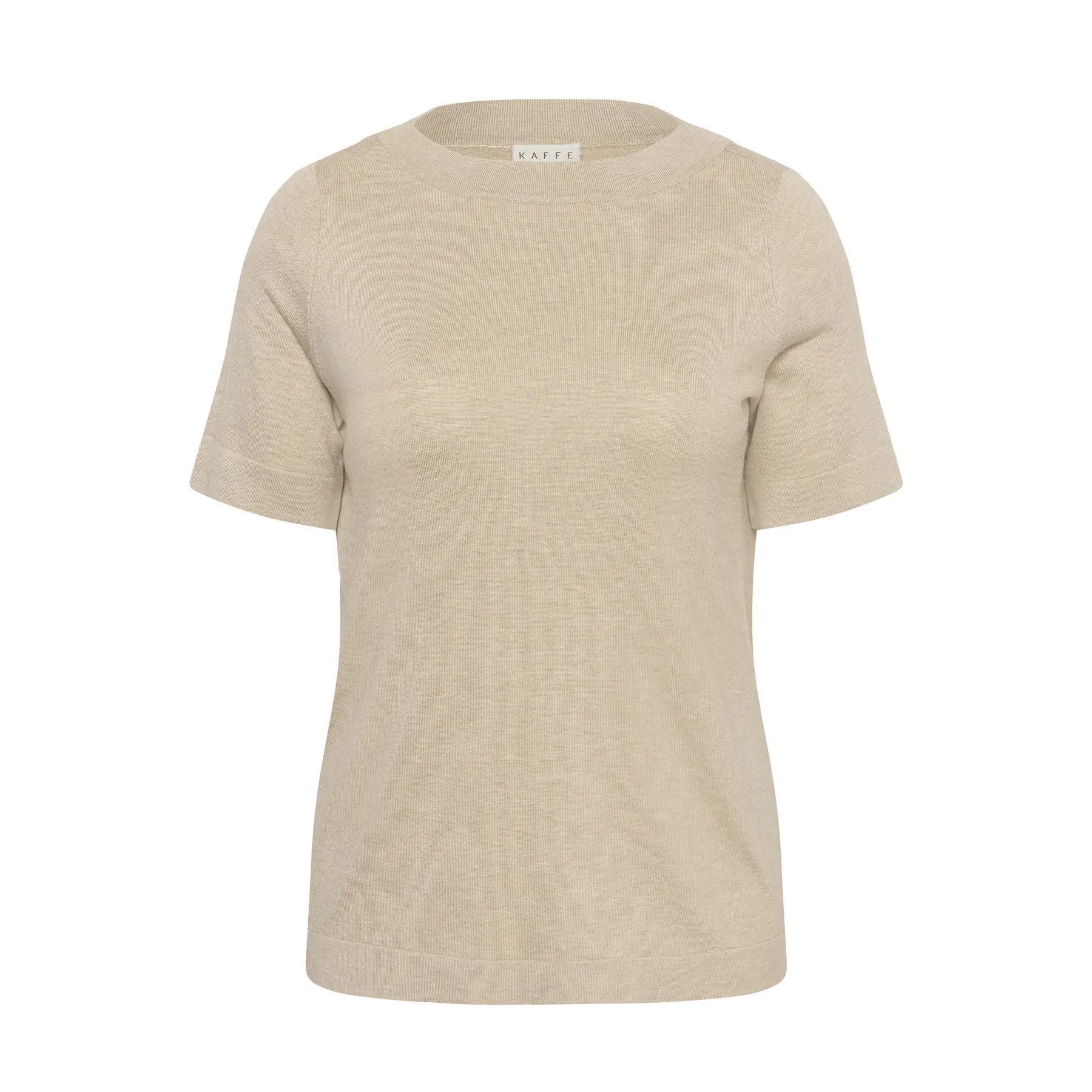 Pullover mit U-Boot-Kragen Damen KAFFE Curve Lizzy