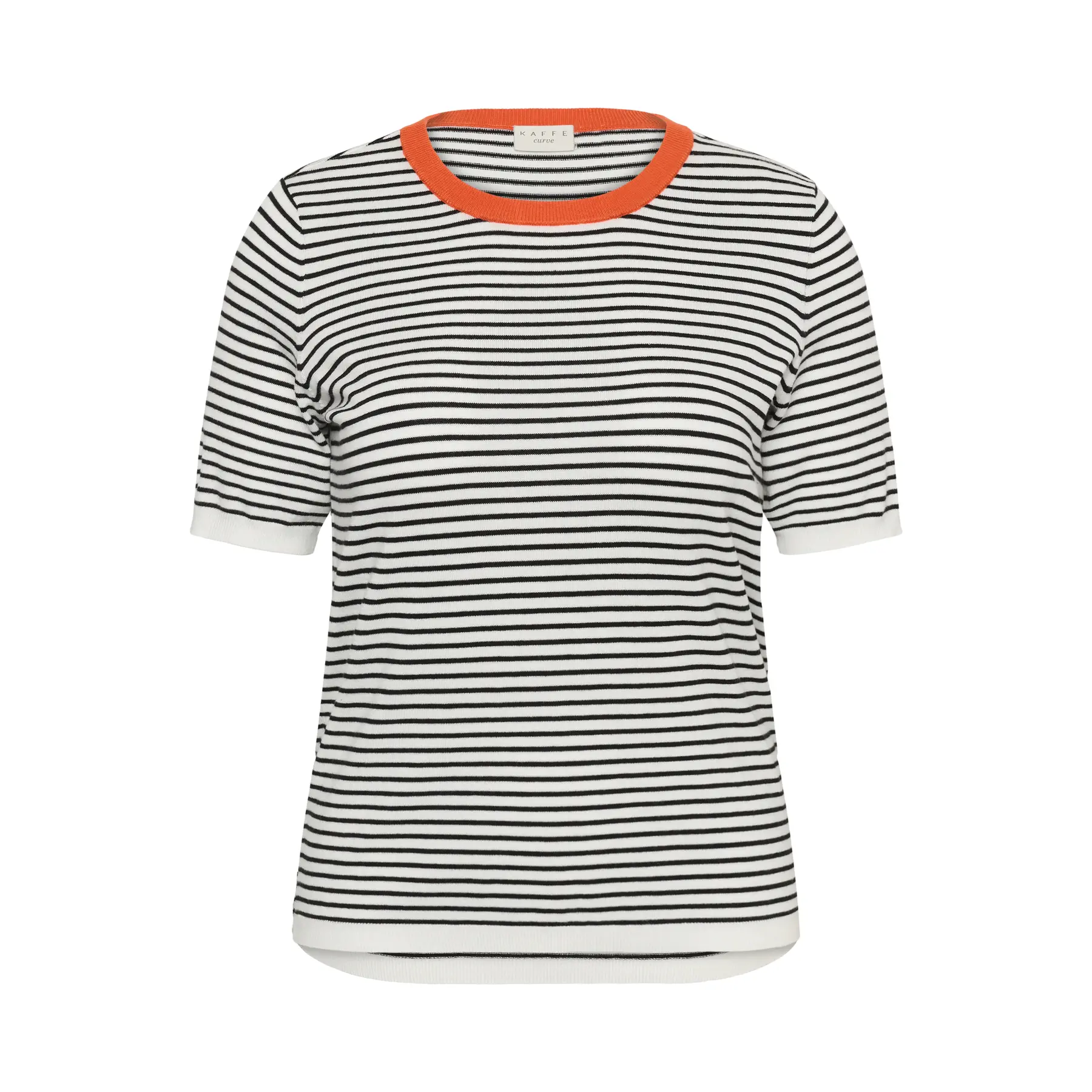 Kurzarm-Pullover für Damen KAFFE Curve Lizzy