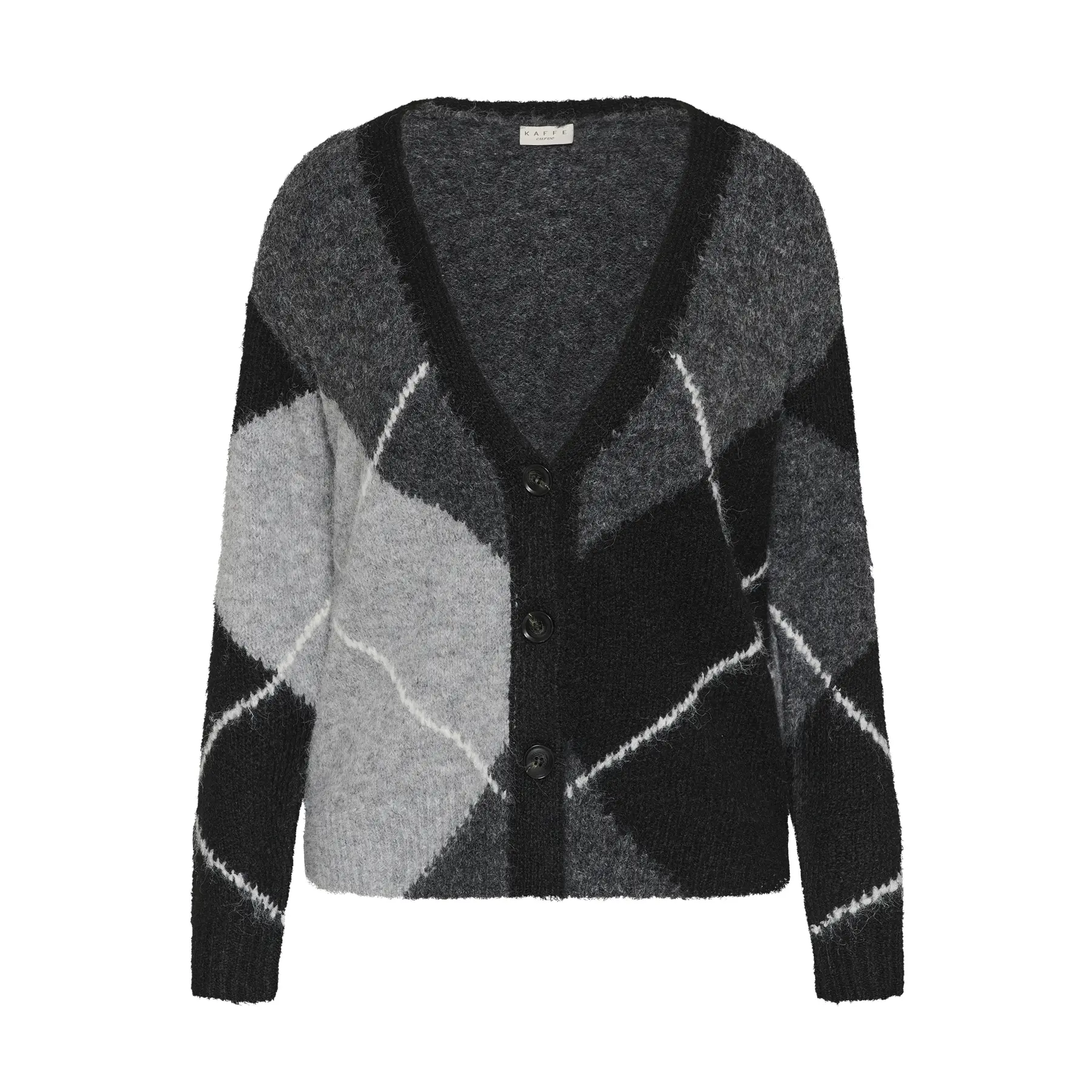 Strickjacke, Damen KAFFE Curve Kit