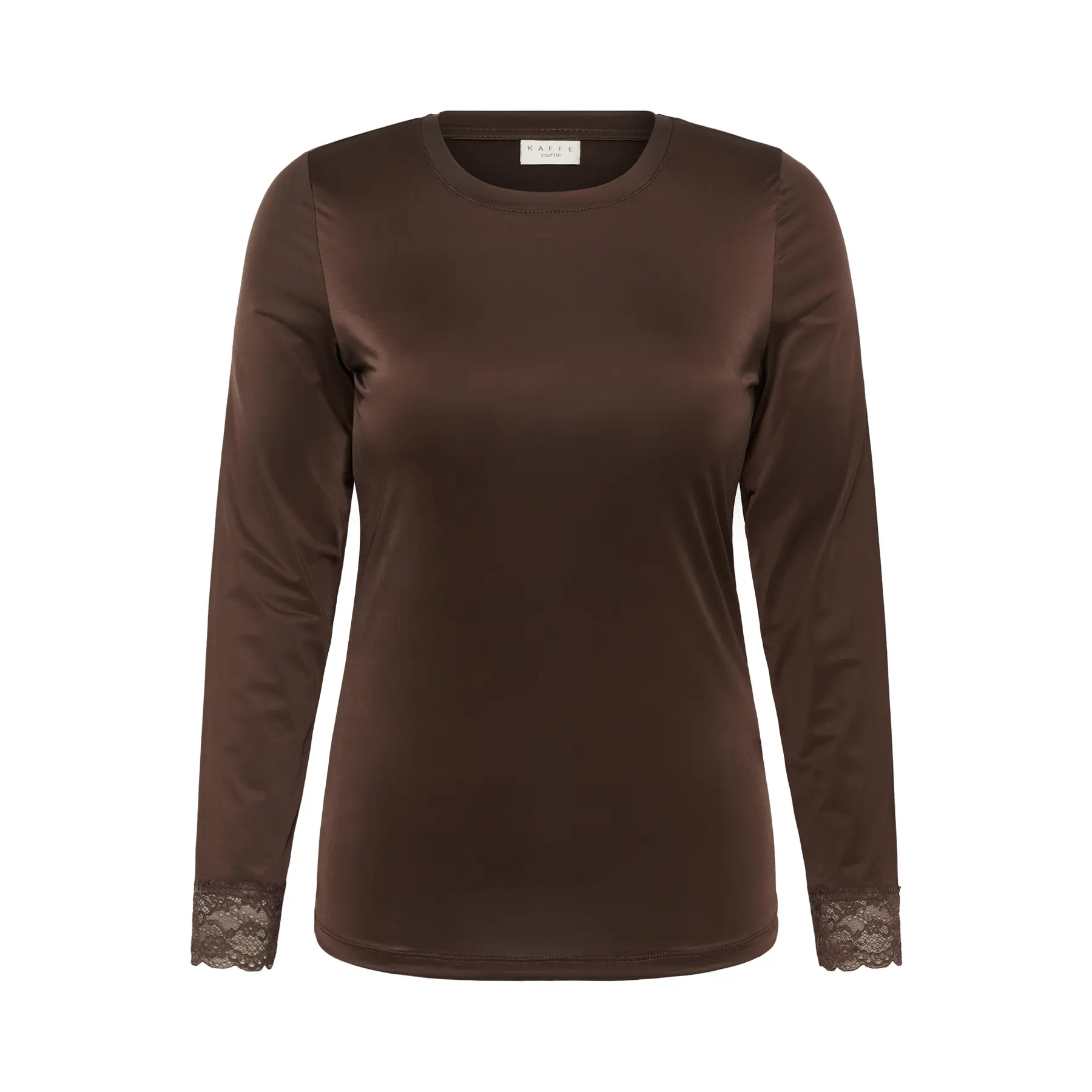 Langarmshirt KAFFE Curve Kckatey