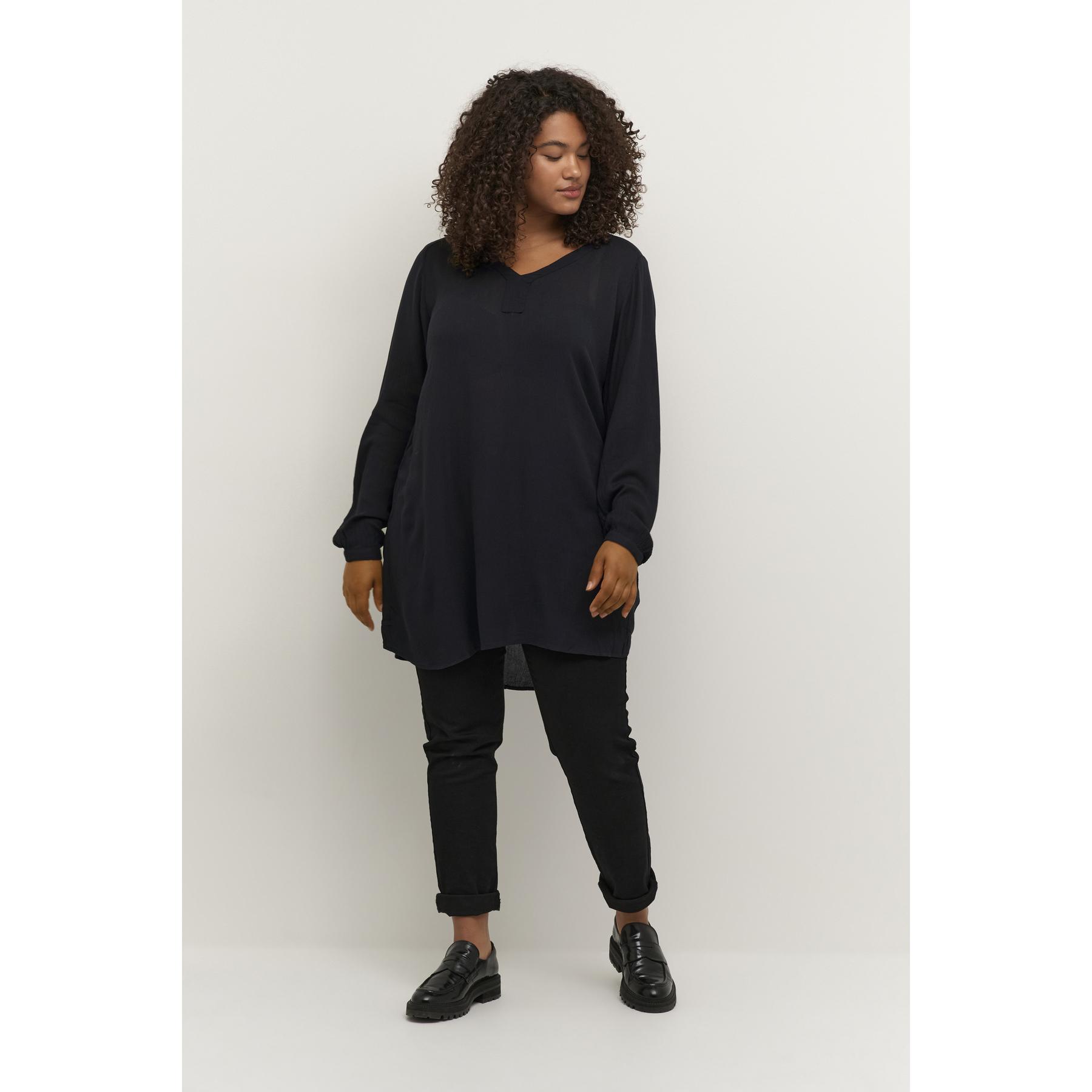 5715296240805 - Damen Bluse mit langen Ärmeln Ami