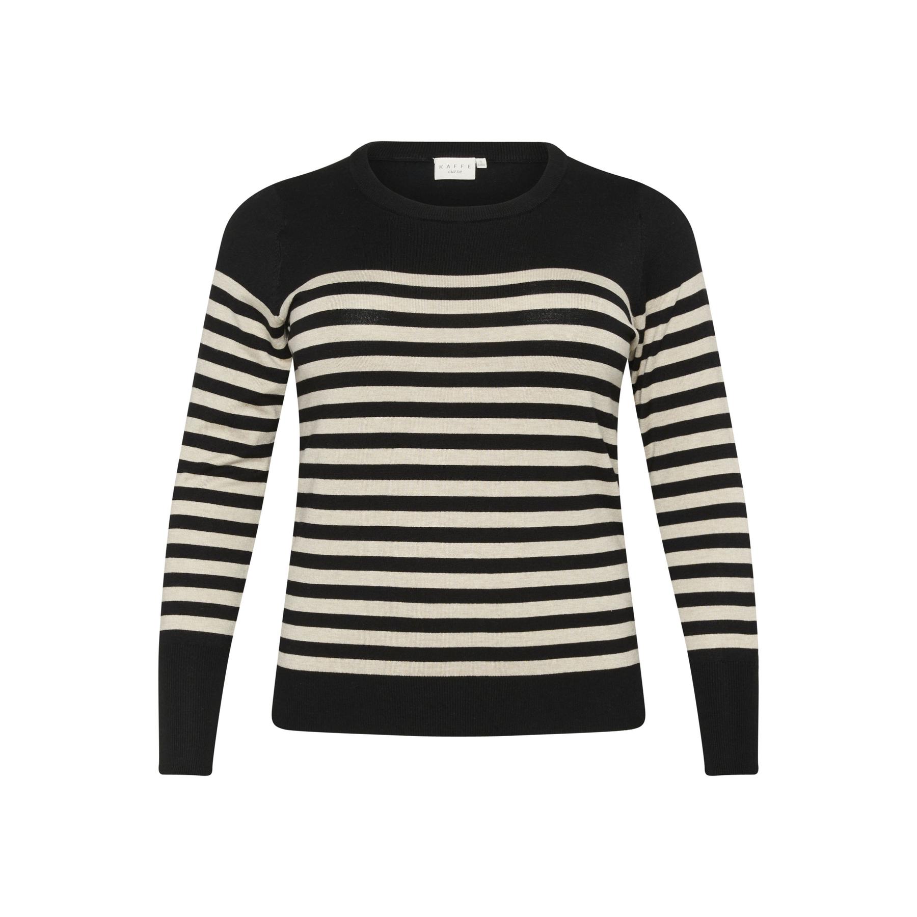 5715375757477 - Gestreifter Strickpullover für Frauen Lizzy