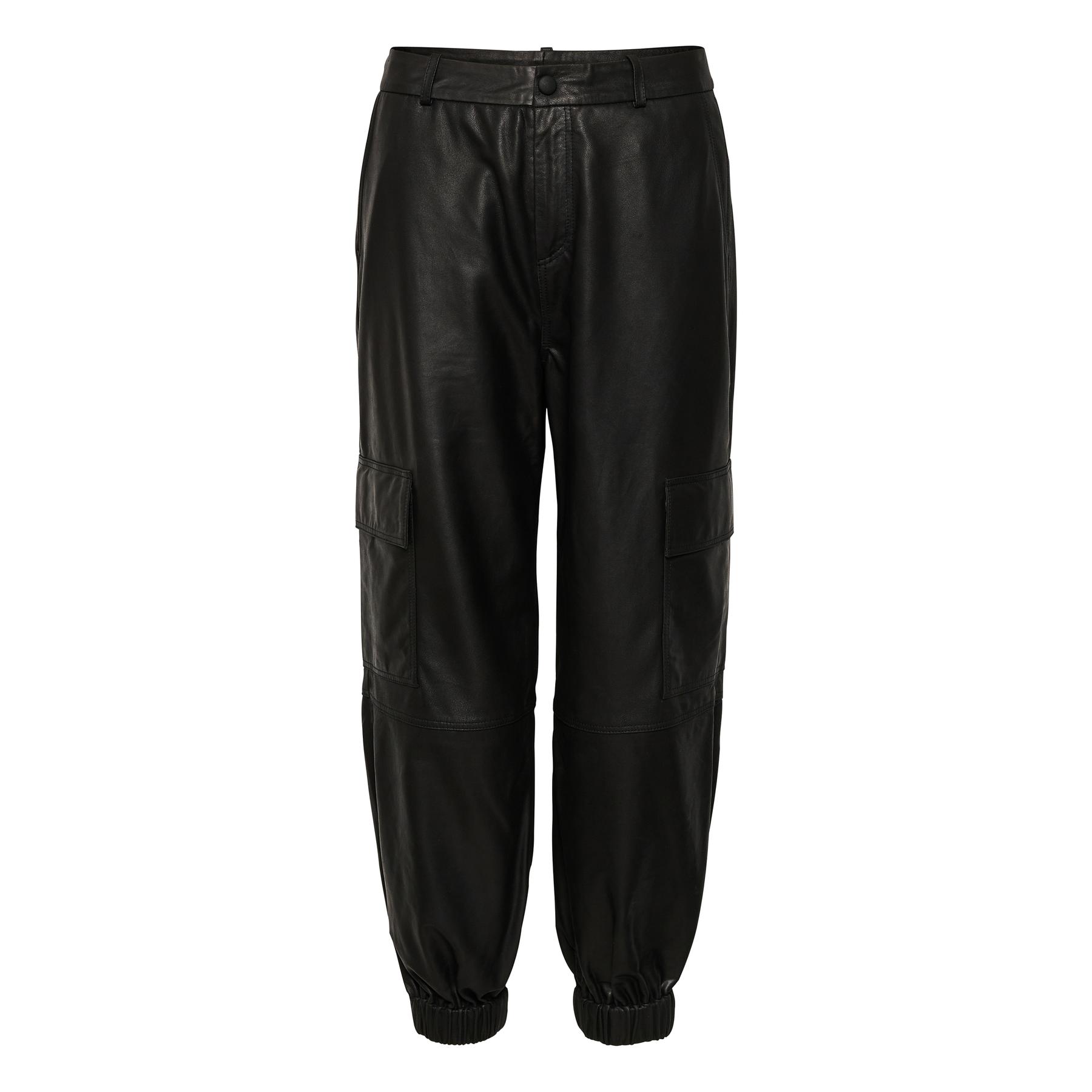 5715296790454 - Cargohose Leder Damen KAFFE Malene