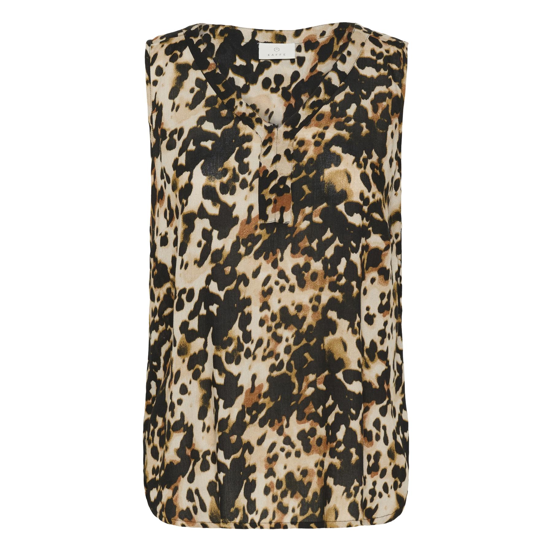 5715576529446 - Bedrucktes Tanktop für Damen KAFFE Amber