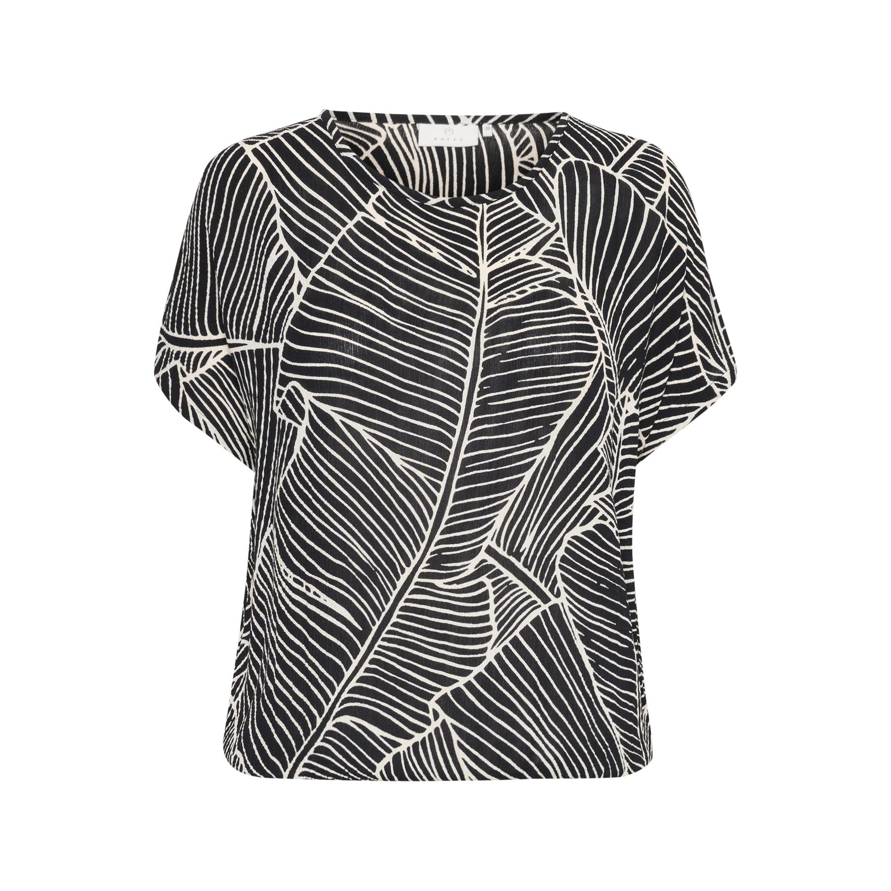 5715375369113 - Damenbluse mit Druck KAFFE Amber