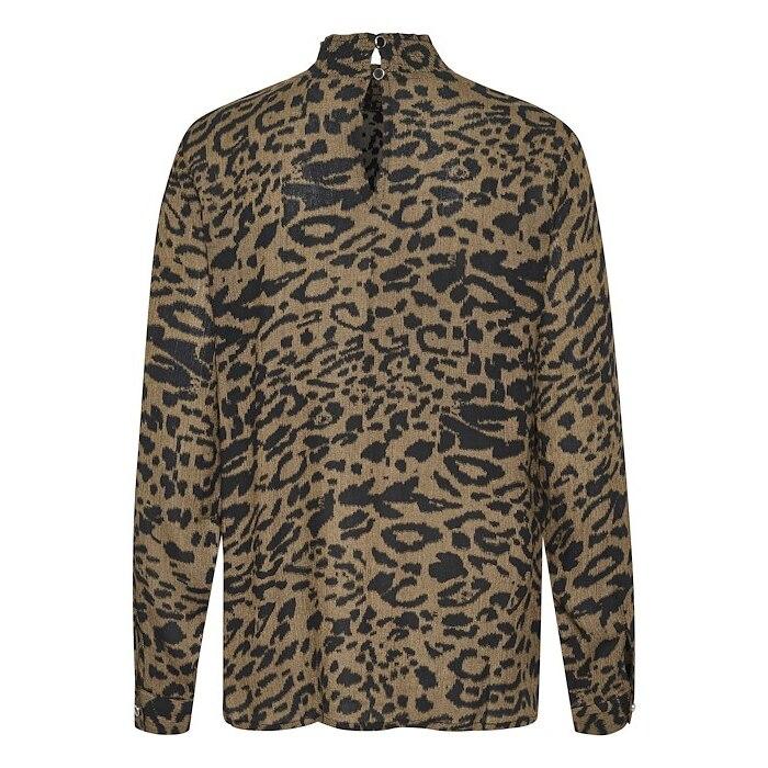 5715375880175 - Damenbluse mit Druck KAFFE Amber