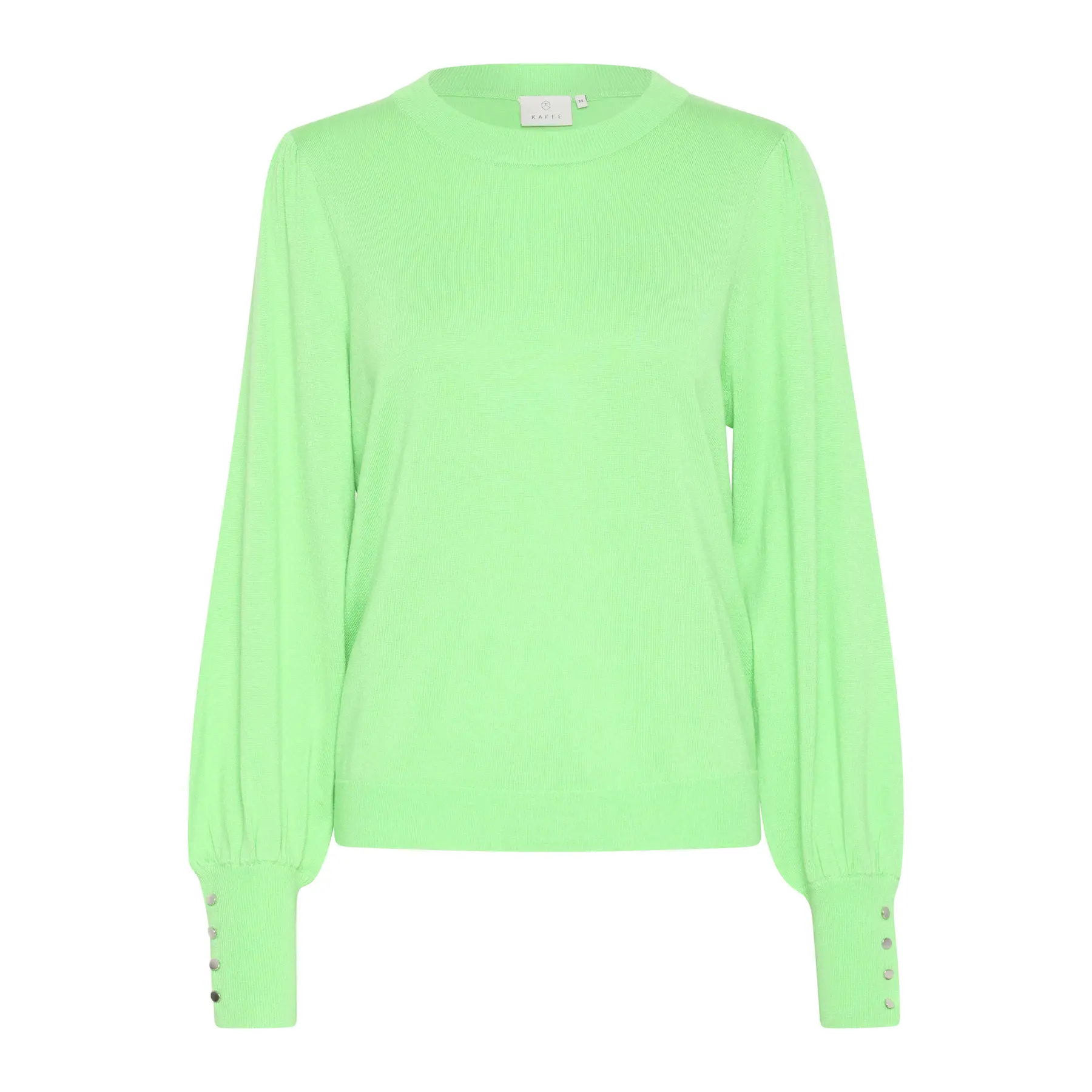 5715375808117 - Pullover mit Rundhalsausschnitt und Knöpfen für Frauen KAFFE Lizza