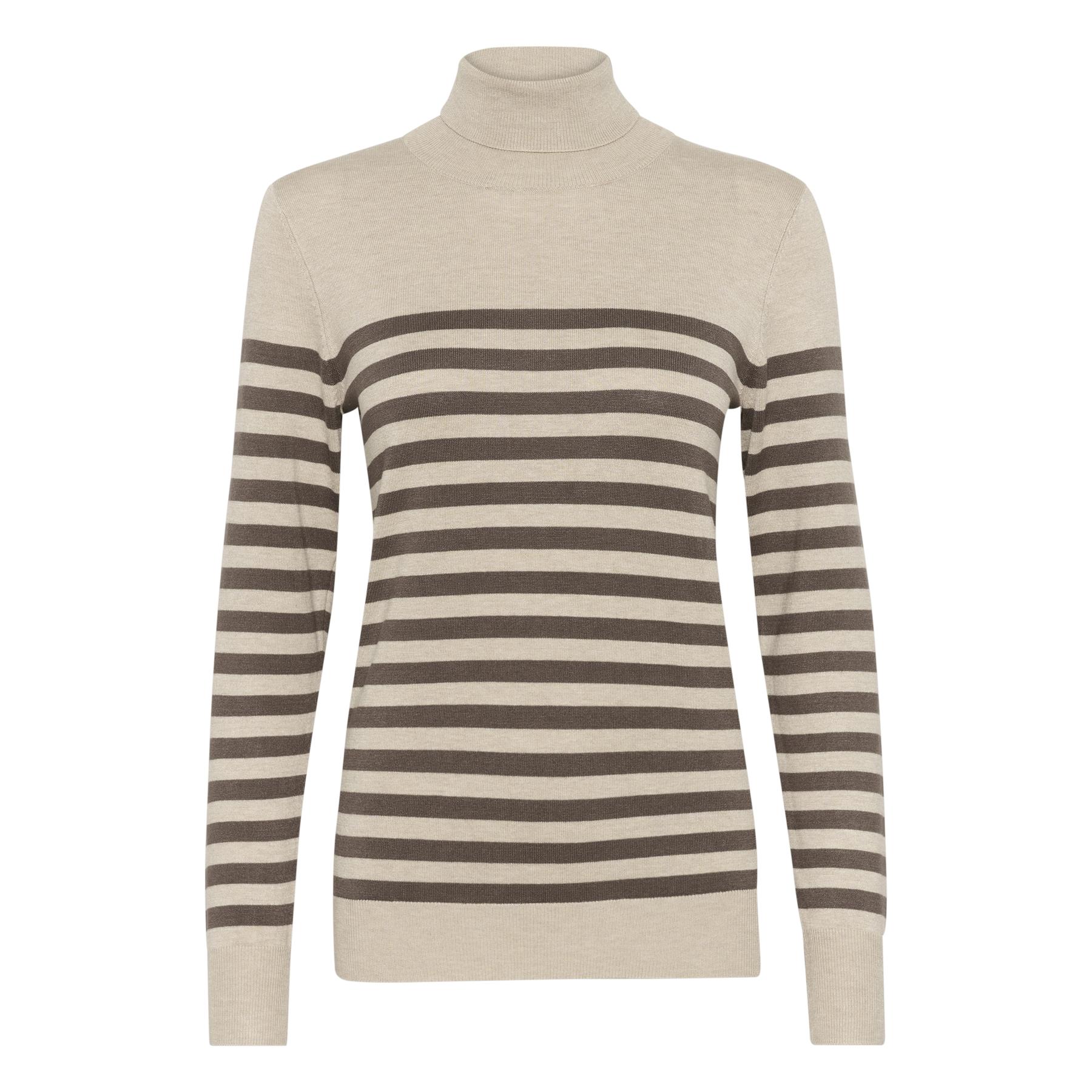 5715375722178 - Gestreifter Rollkragenpullover für Damen KAFFE Lizza