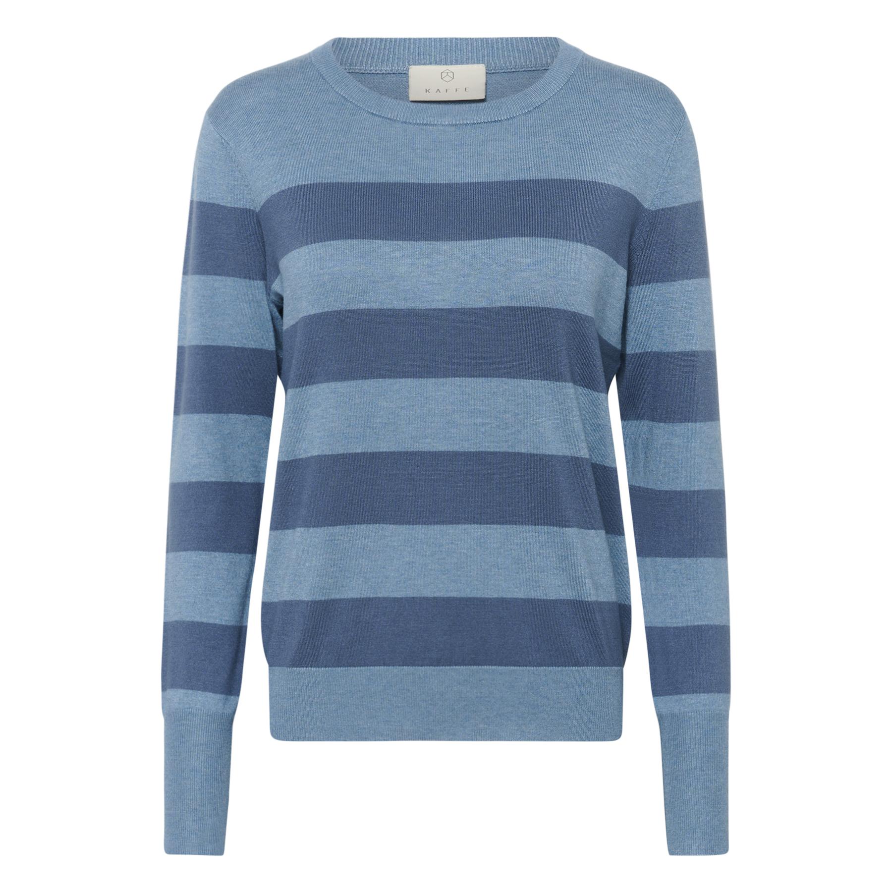 5715576874447 - Gestreifter Pullover Damen KAFFE Lizza