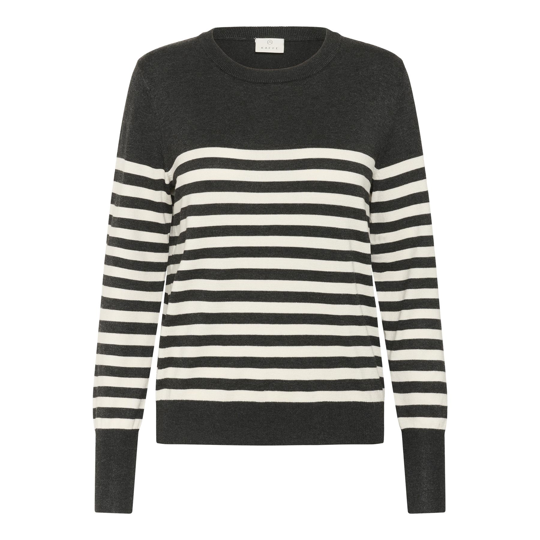 5715576561903 - Gestreifter Pullover Damen KAFFE Lizza