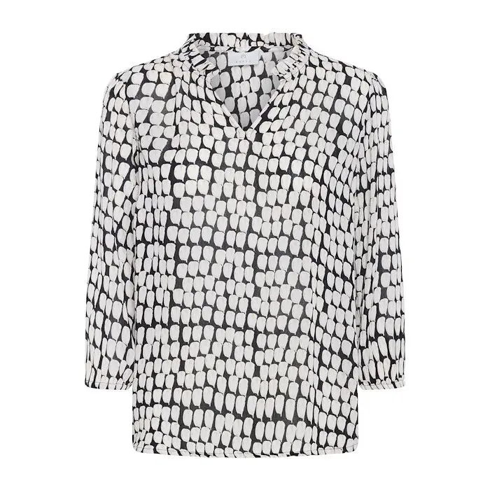 5715576368045 - Bluse 3 4-Ärmel Damen KAFFE Edita