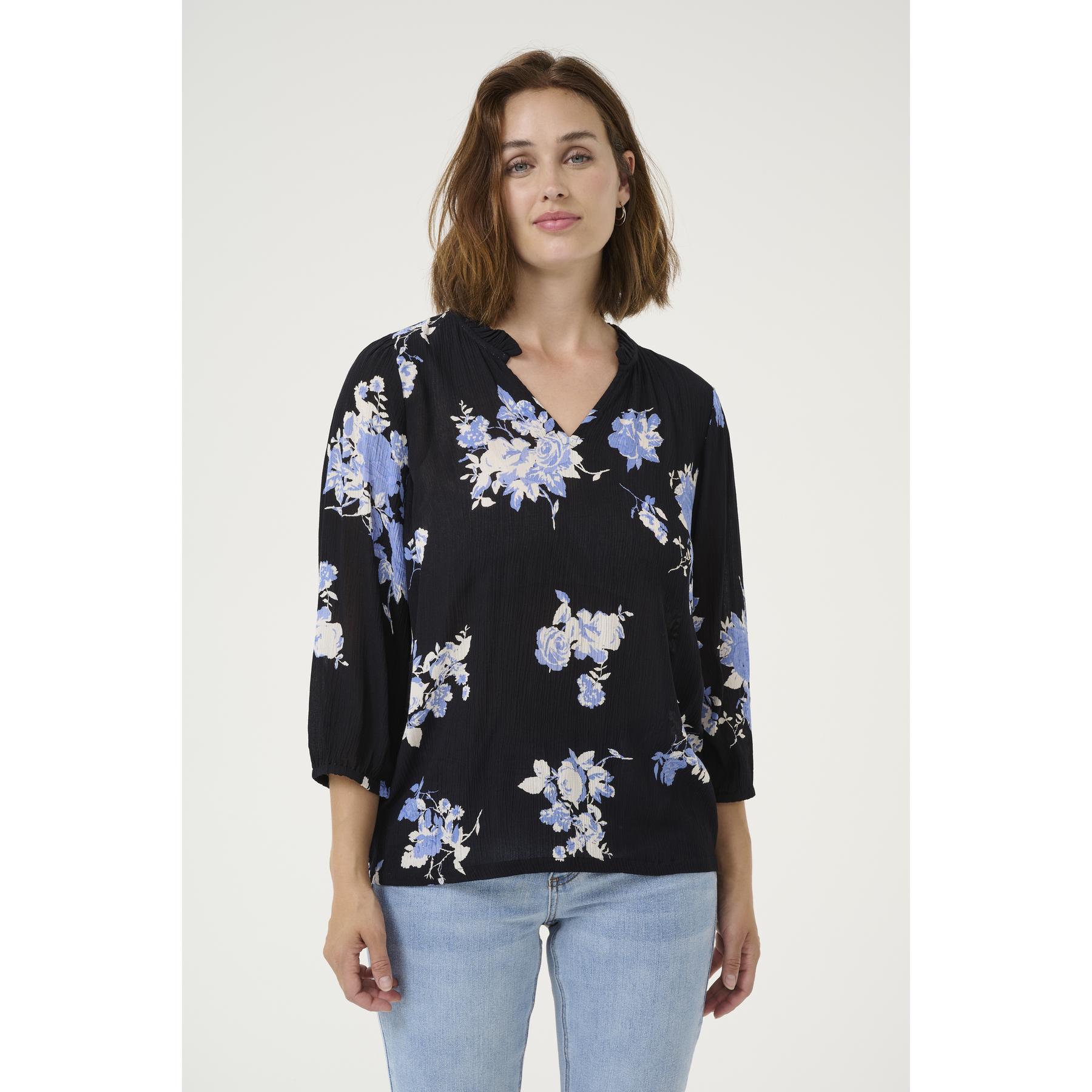 5715576234951 - Bluse 3 4-Ärmel Damen KAFFE Edita