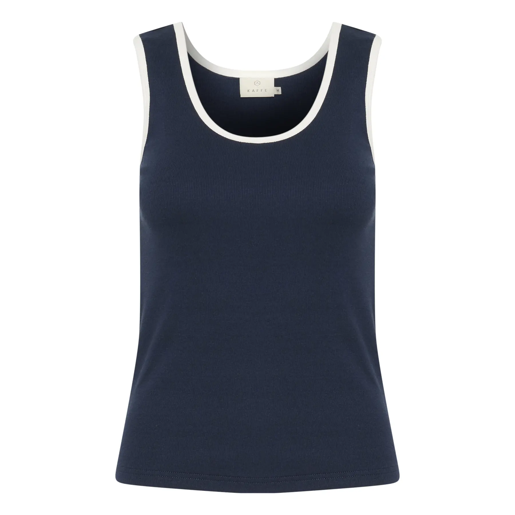 Women's tank top KAFFE Carna Contrast