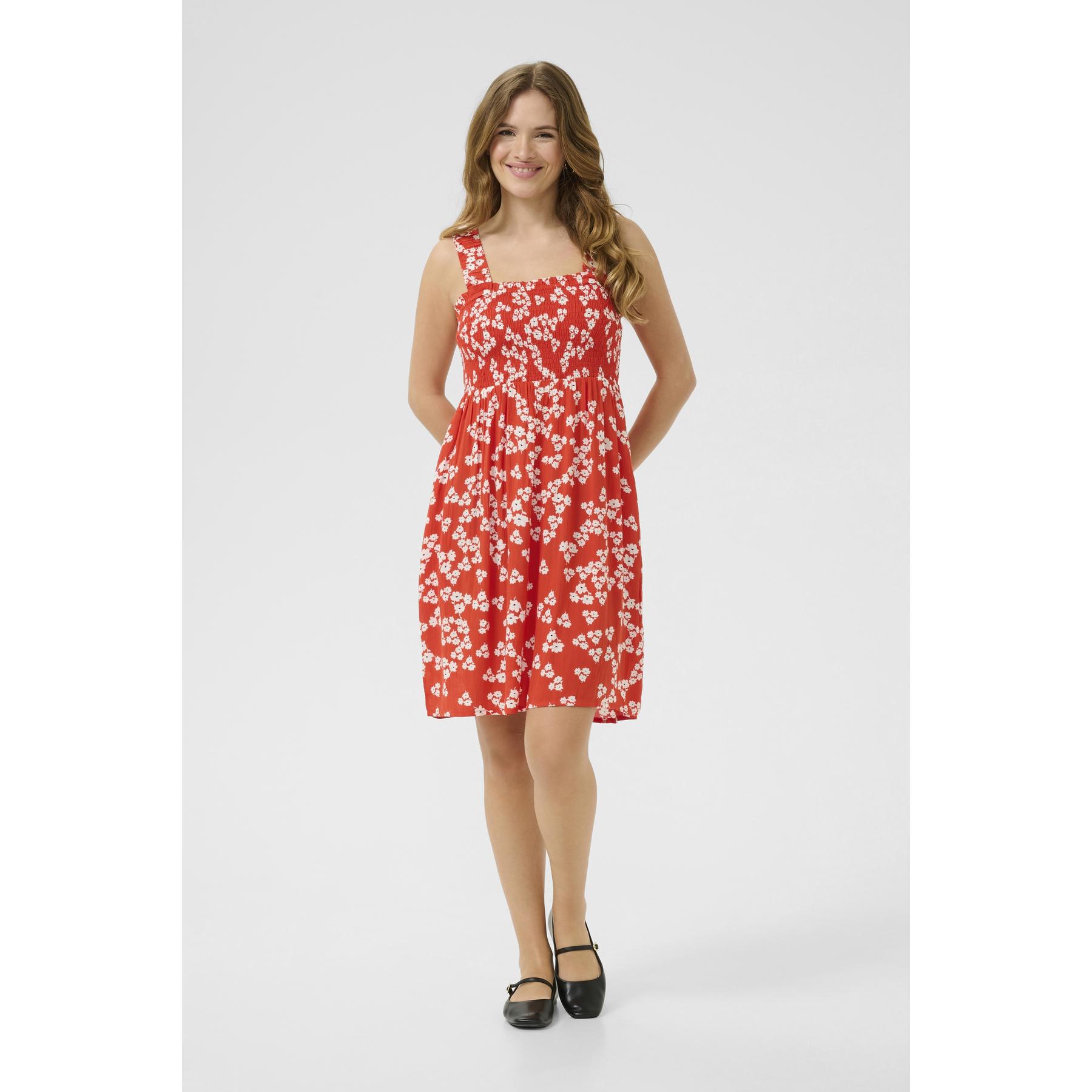 5715576472735 - Langes Kleid Damen KAFFE Thora