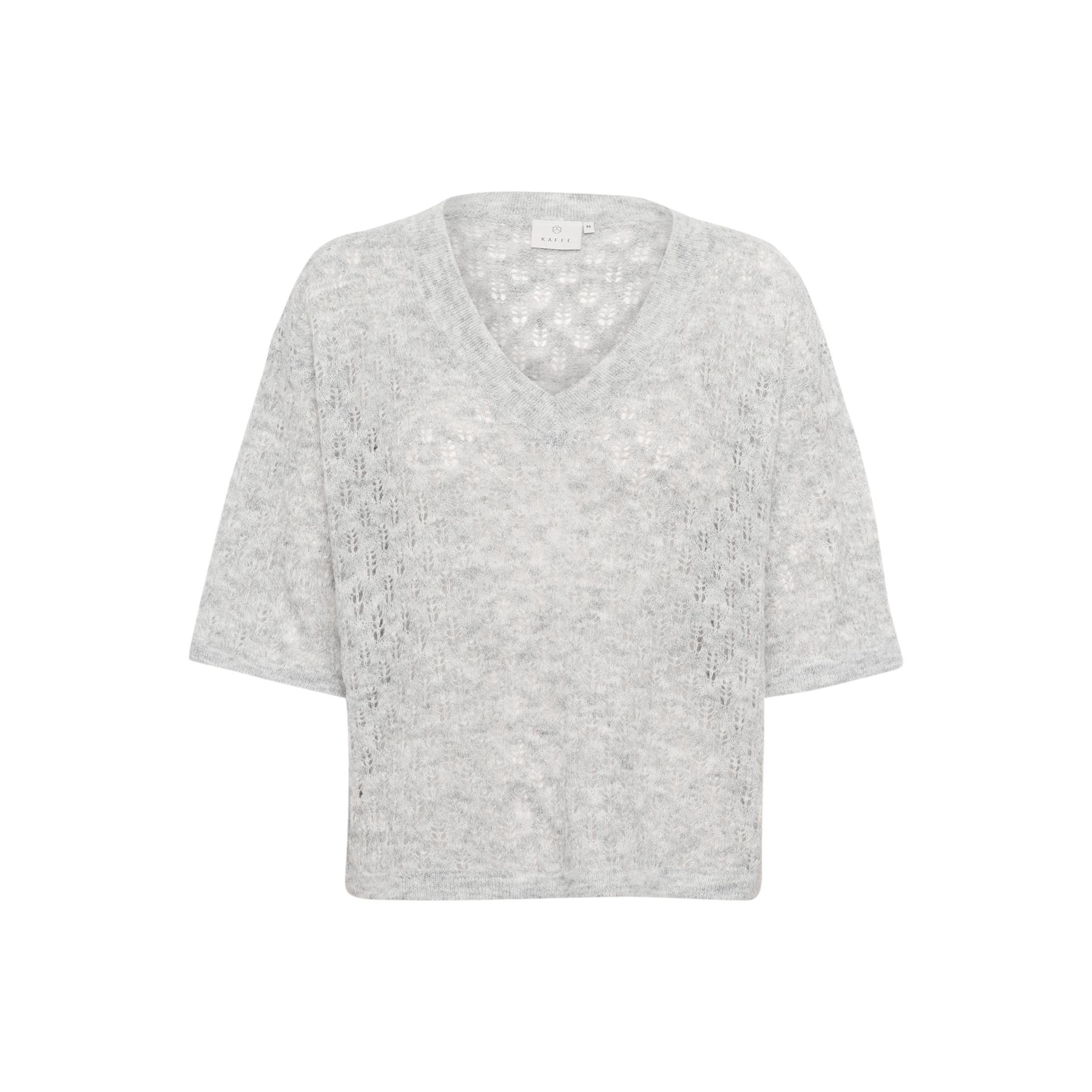 5715576646495 - Damen V-Ausschnitt Pulli KAFFE Lourine