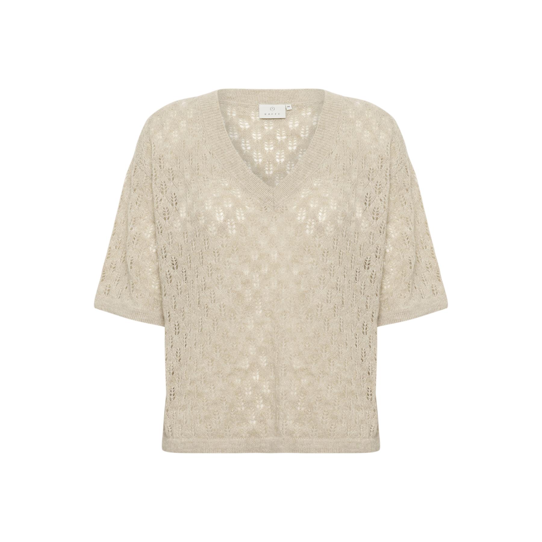 5715576646655 - Damen V-Ausschnitt Pulli KAFFE Lourine