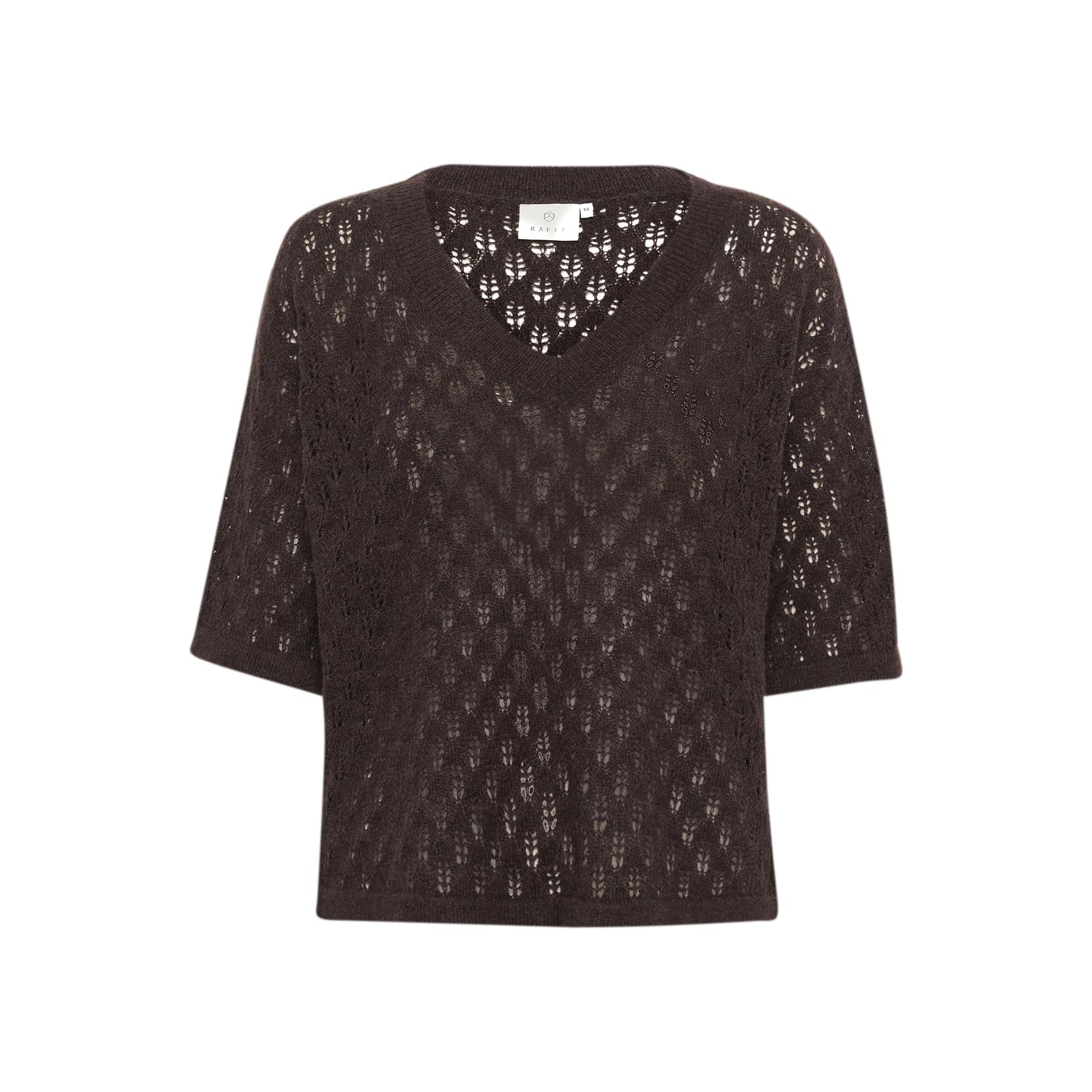 5715576332367 - Damen V-Ausschnitt Pulli KAFFE Lourine