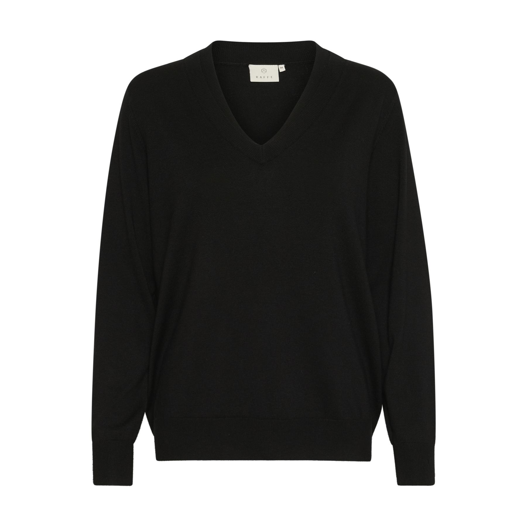 5715576302216 - Damen V-Ausschnitt Pulli KAFFE Lizza