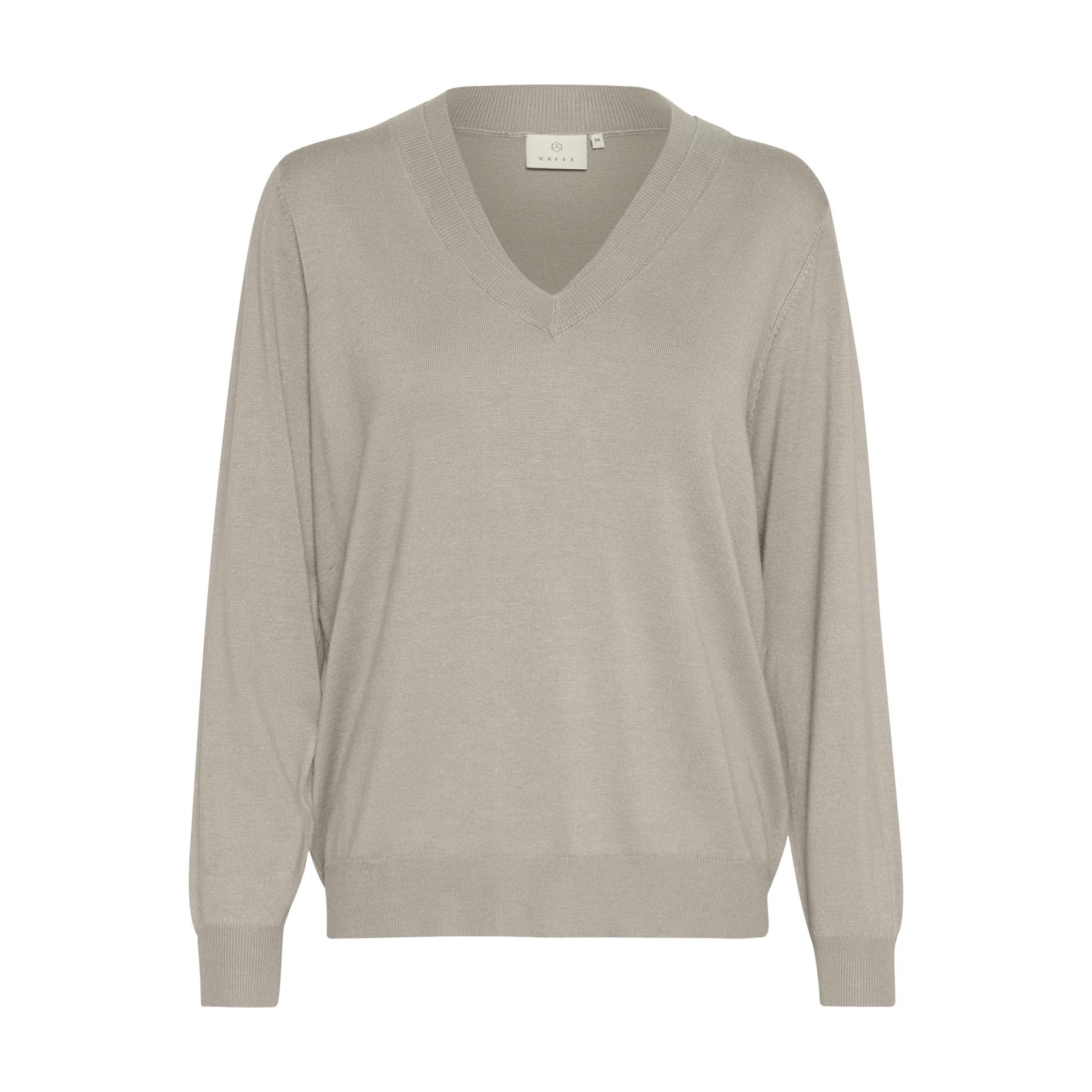 5715576302292 - Damen V-Ausschnitt Pulli KAFFE Lizza