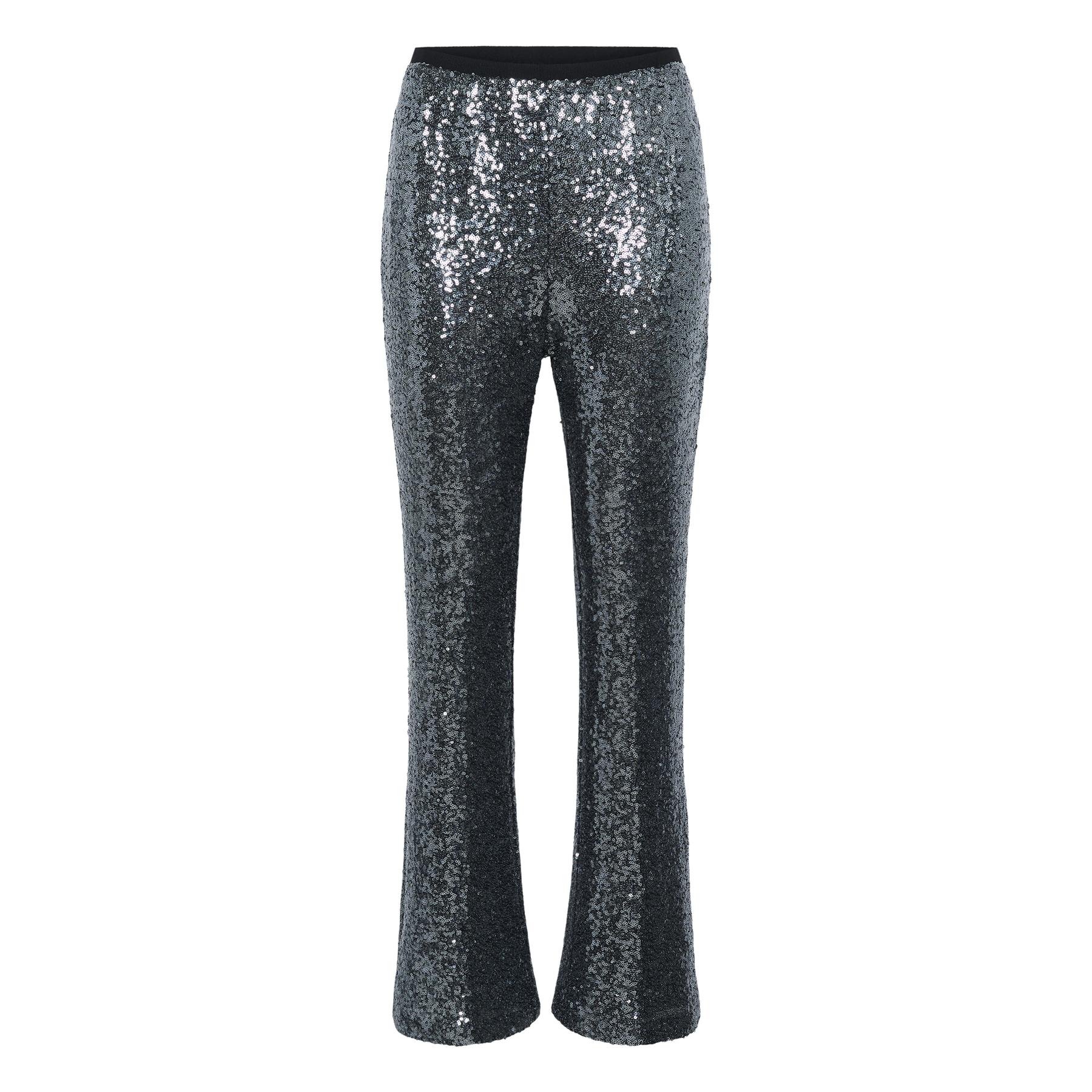 Pantaloni da donna in paillettes KAFFE Lau