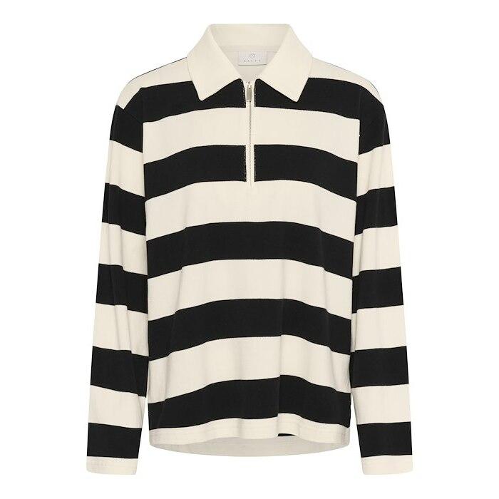 5715576406167 - Polo-Shirt langarm Damen KAFFE Picca