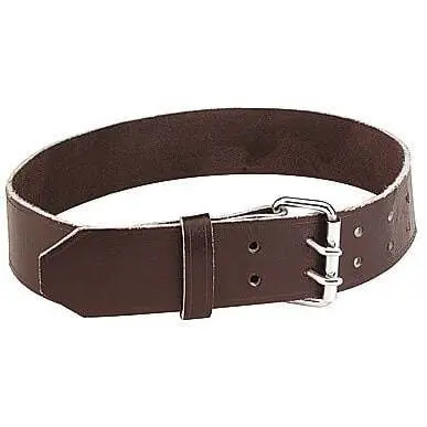 Kamer Marron Leather Necklace