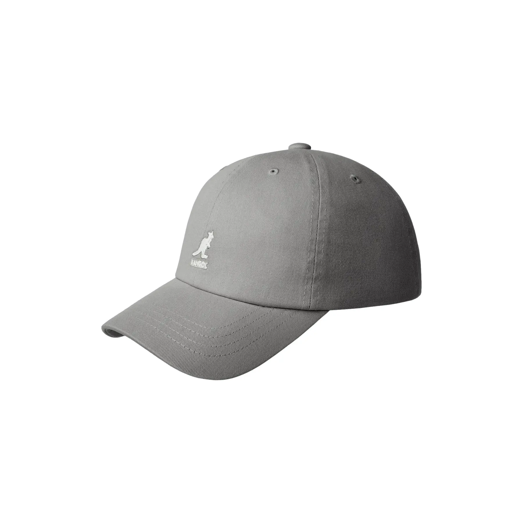 Kangol Gris Baseball Cap Washed