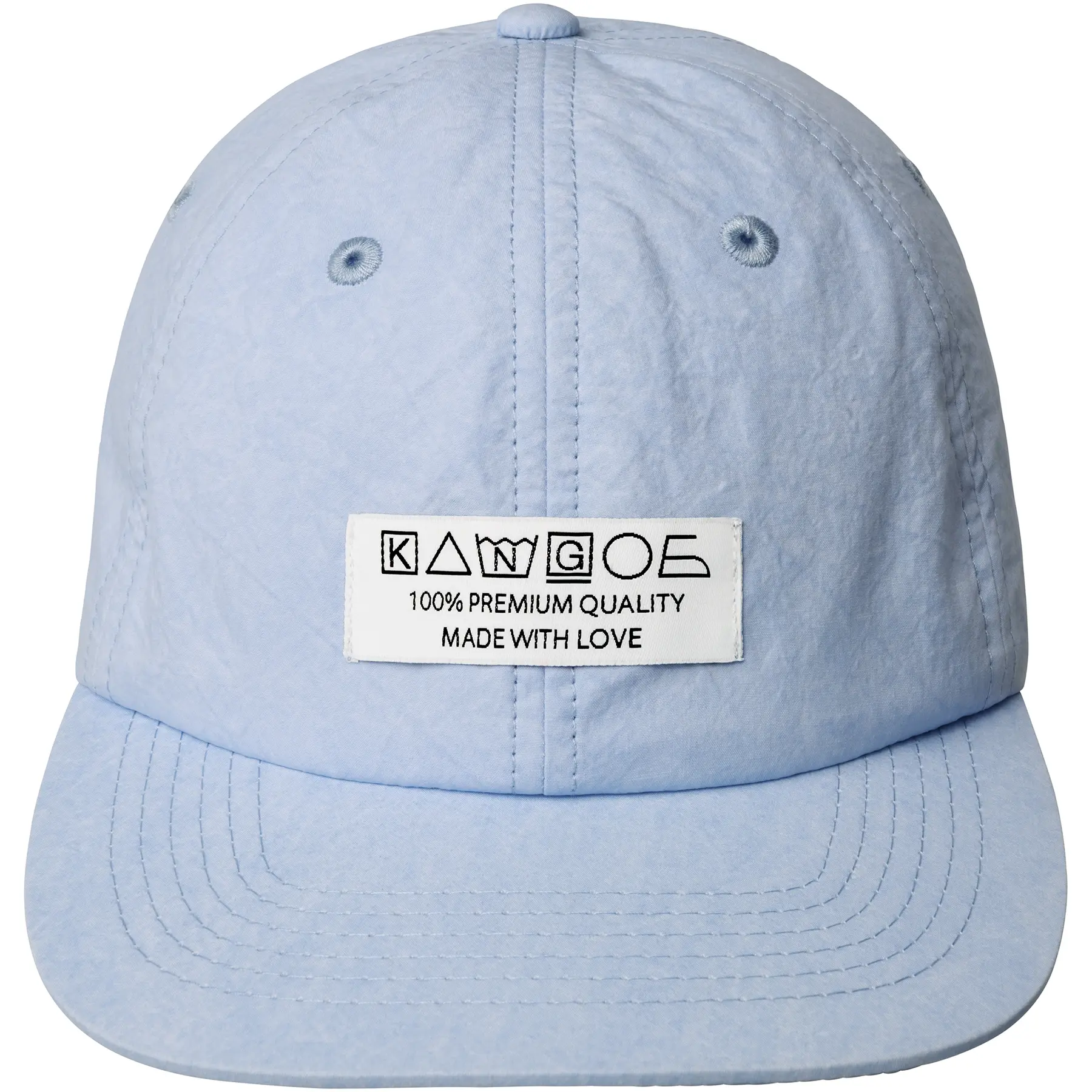 Kangol Bleu 5 Panel Cap Care Label