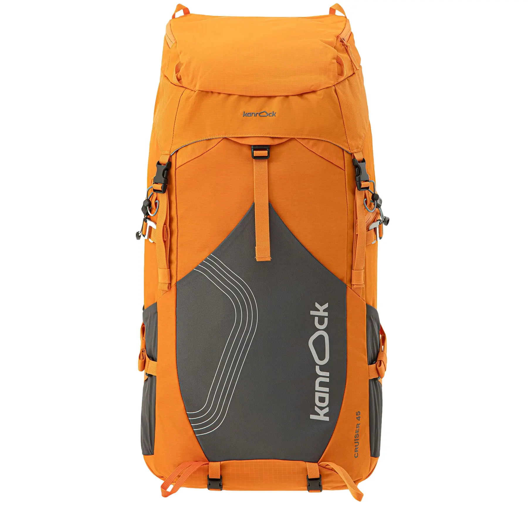Kanrock Unisex Orange Backpack Cruiser 45