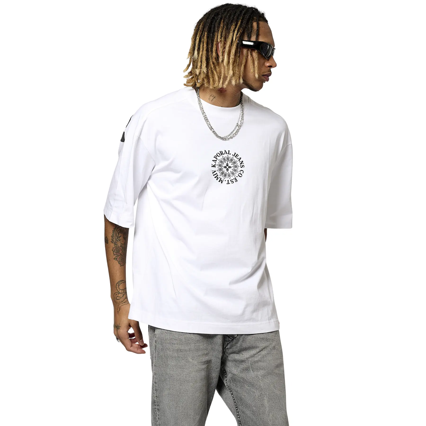 Kaporal Blanc T-Shirt Taz
