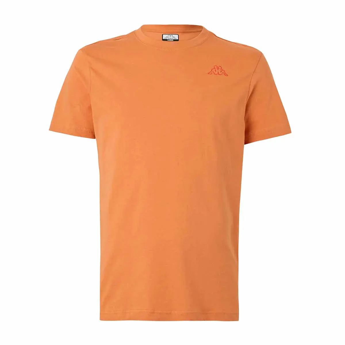 Kappa Men's Orange Slim Fit T-Shirt Cafers