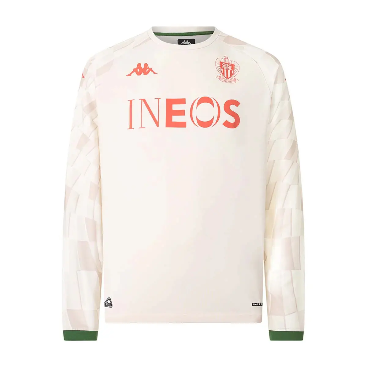 OGC Nice Auswärtstrikot mit langen Ärmeln Pro 2025/26