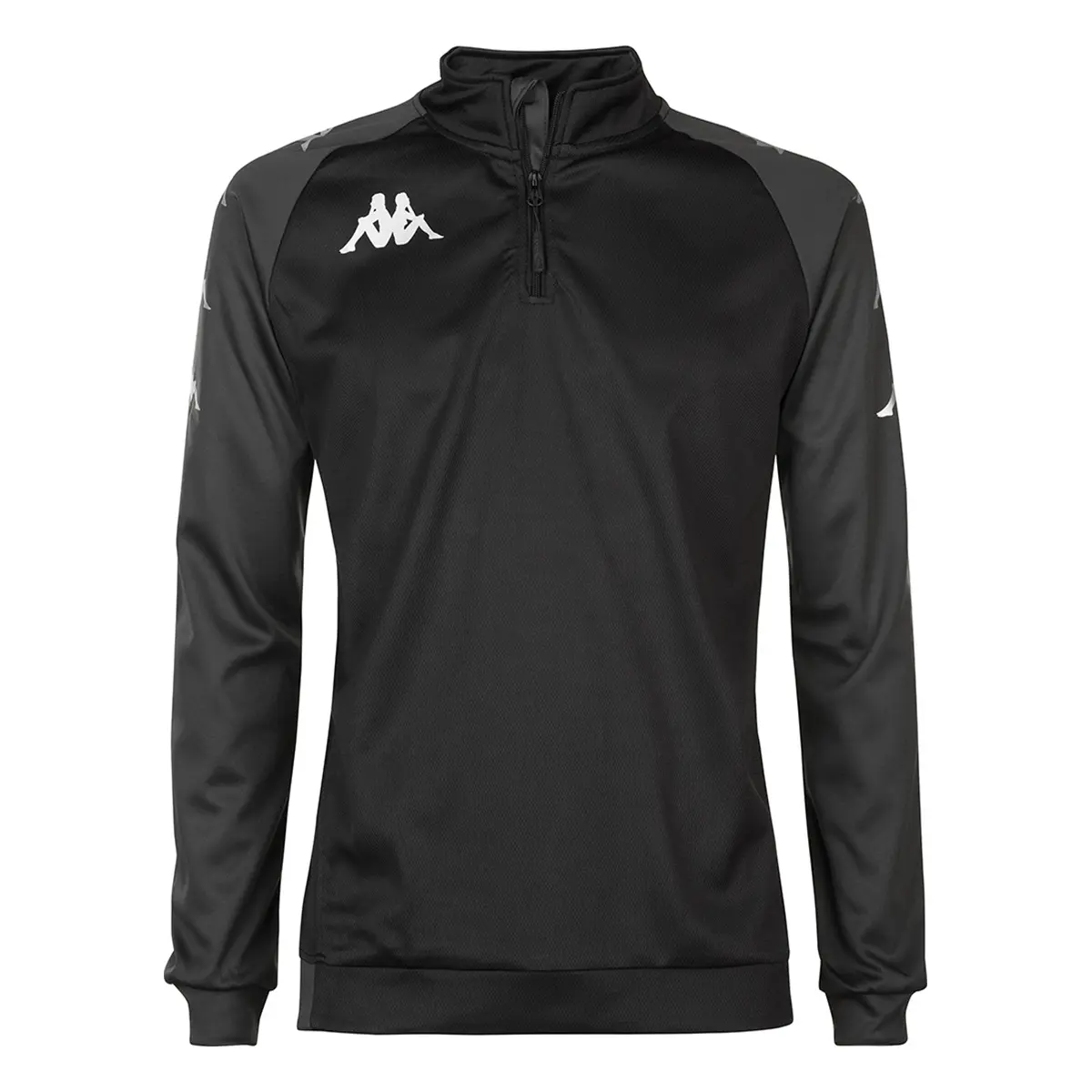 Kappa Sweatshirt enfant Trieste, Noir, Taille 6 ans