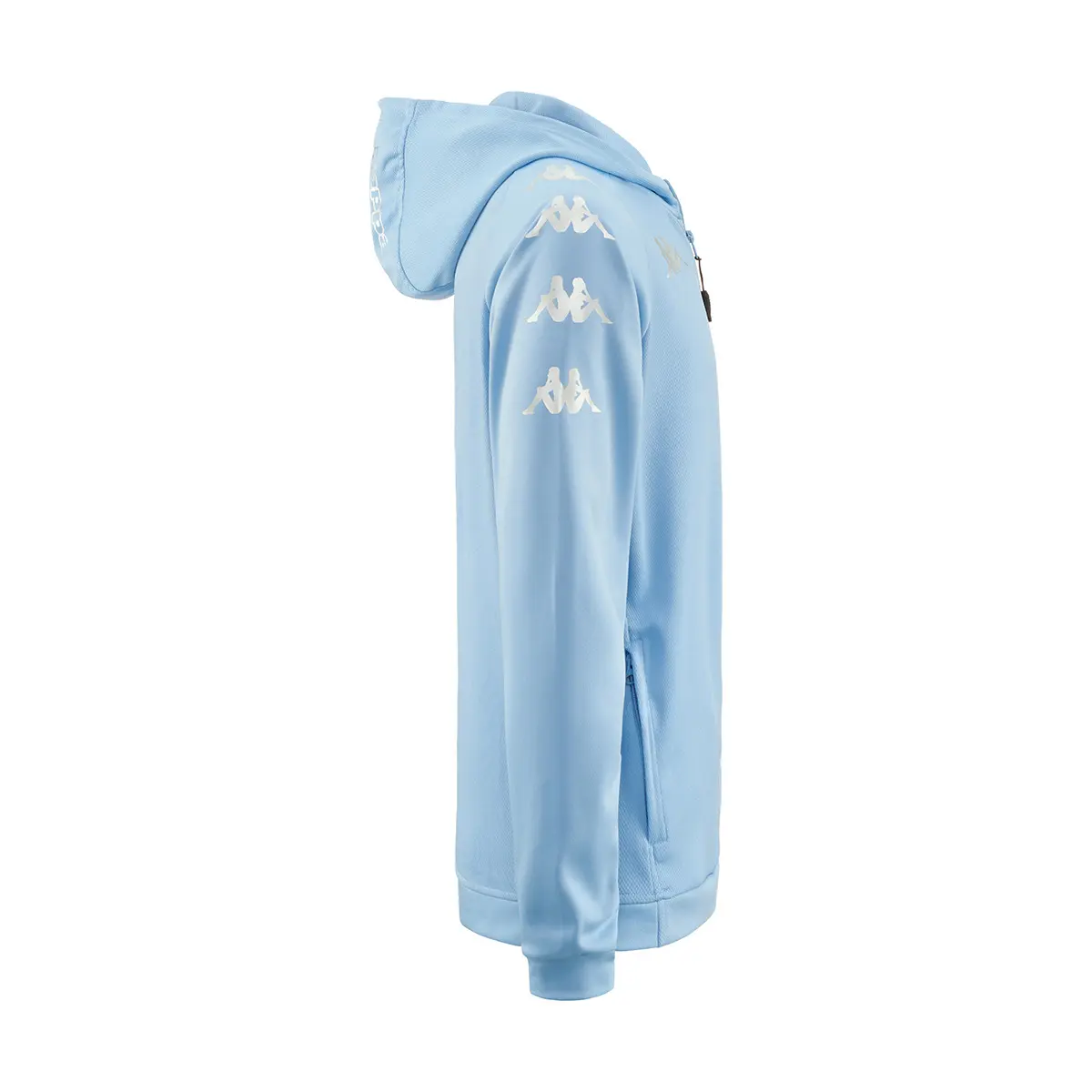 Kappa Veste Tortona Mixte à Capuche - Collection Training Banda - Parfait Pour Entraînements