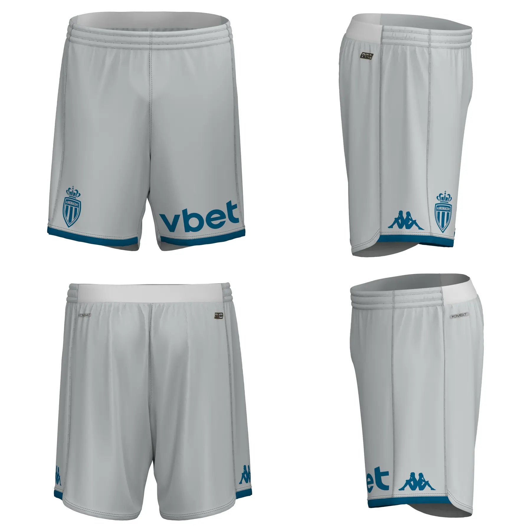 Kappa Shorts As Monaco Kombat Ryder Pro 2023/24