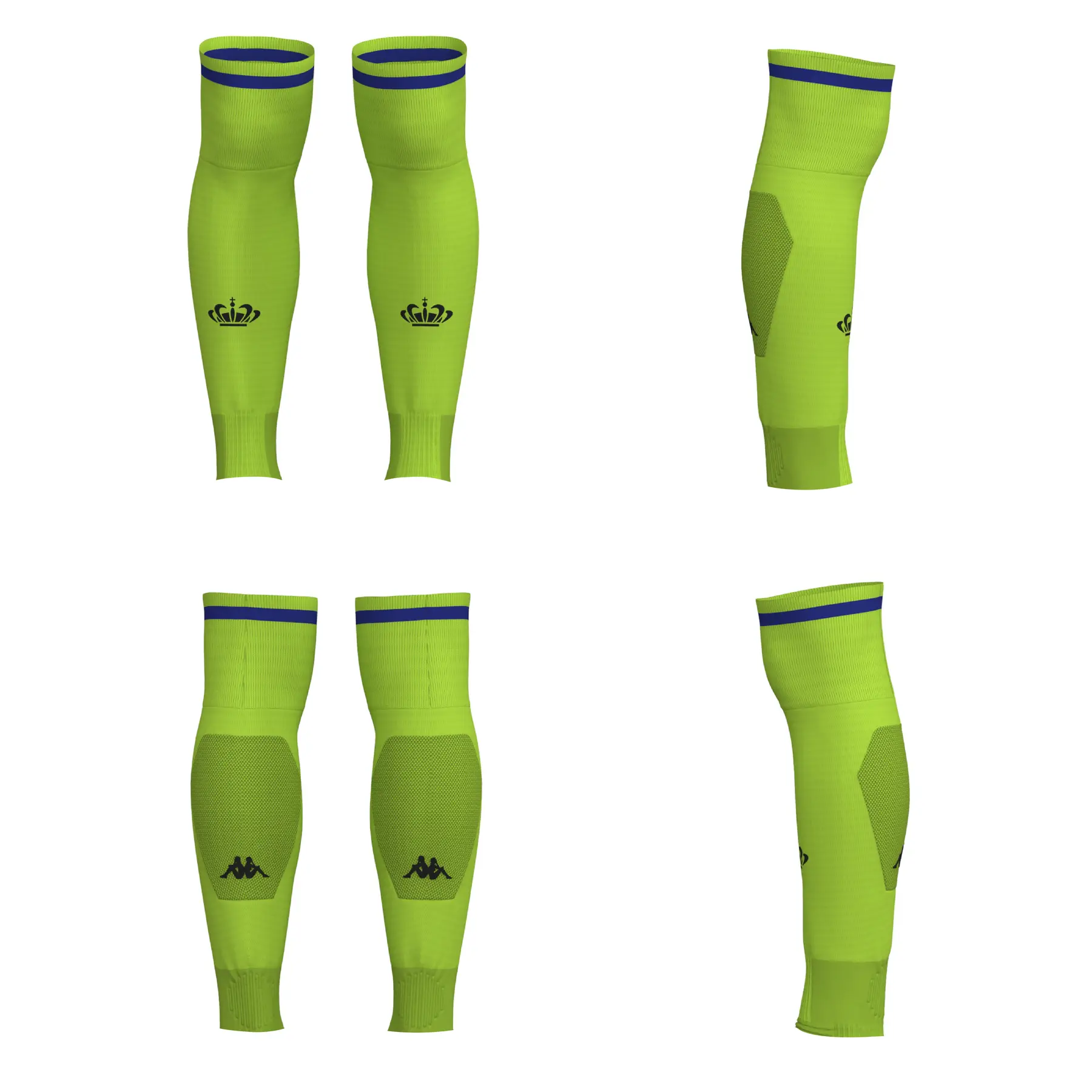 Socken AS Monaco Kombat spolf Pro 2024/25 - Vert - male - Size: 39/42
