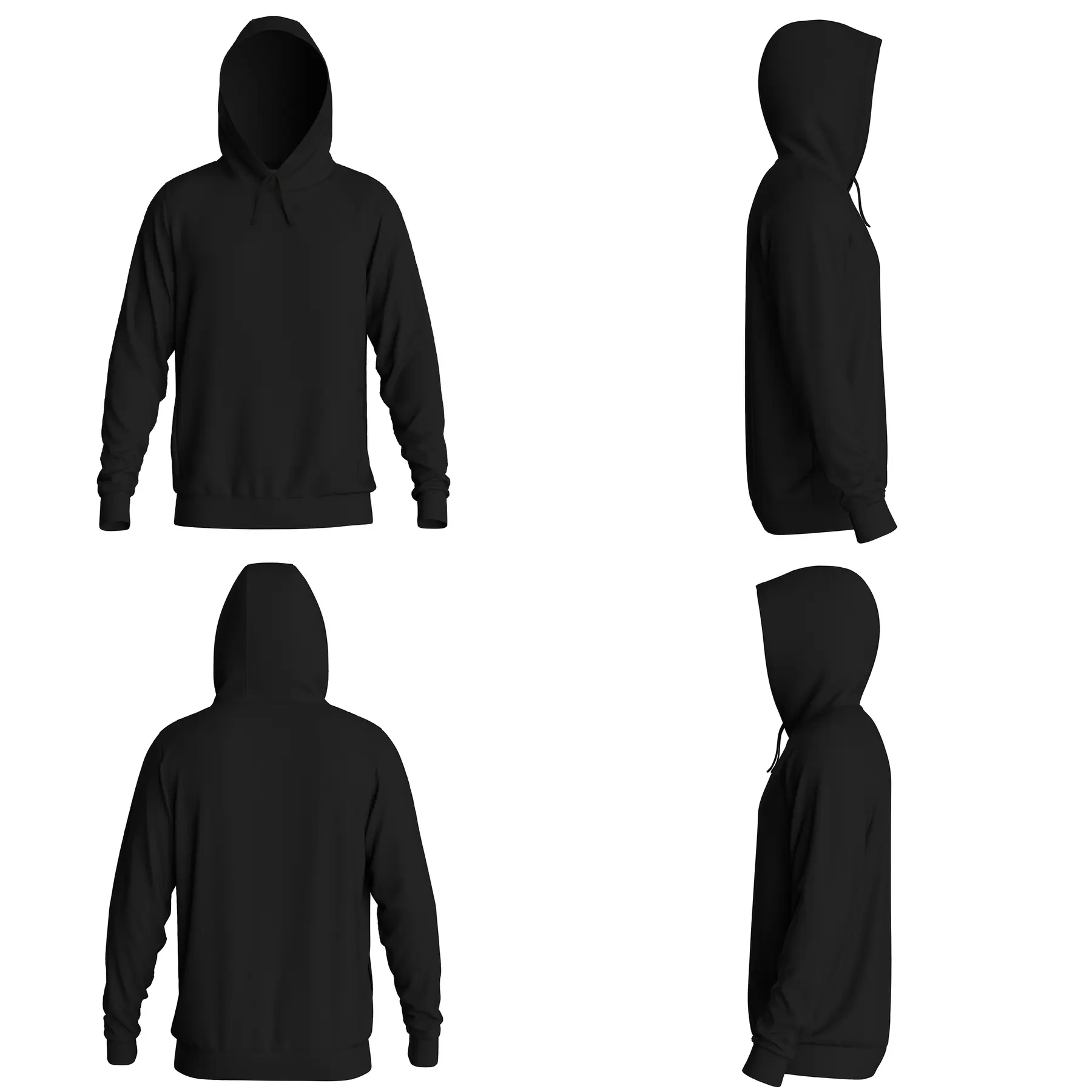 Hoodie Jalvo - Noir - male - Size: XL